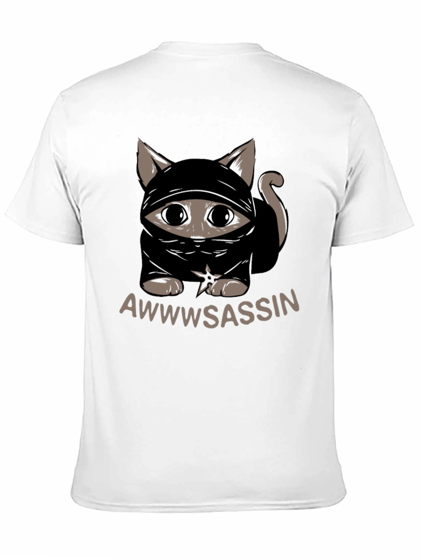Awwwsassin Ninja Cat T-Shirt