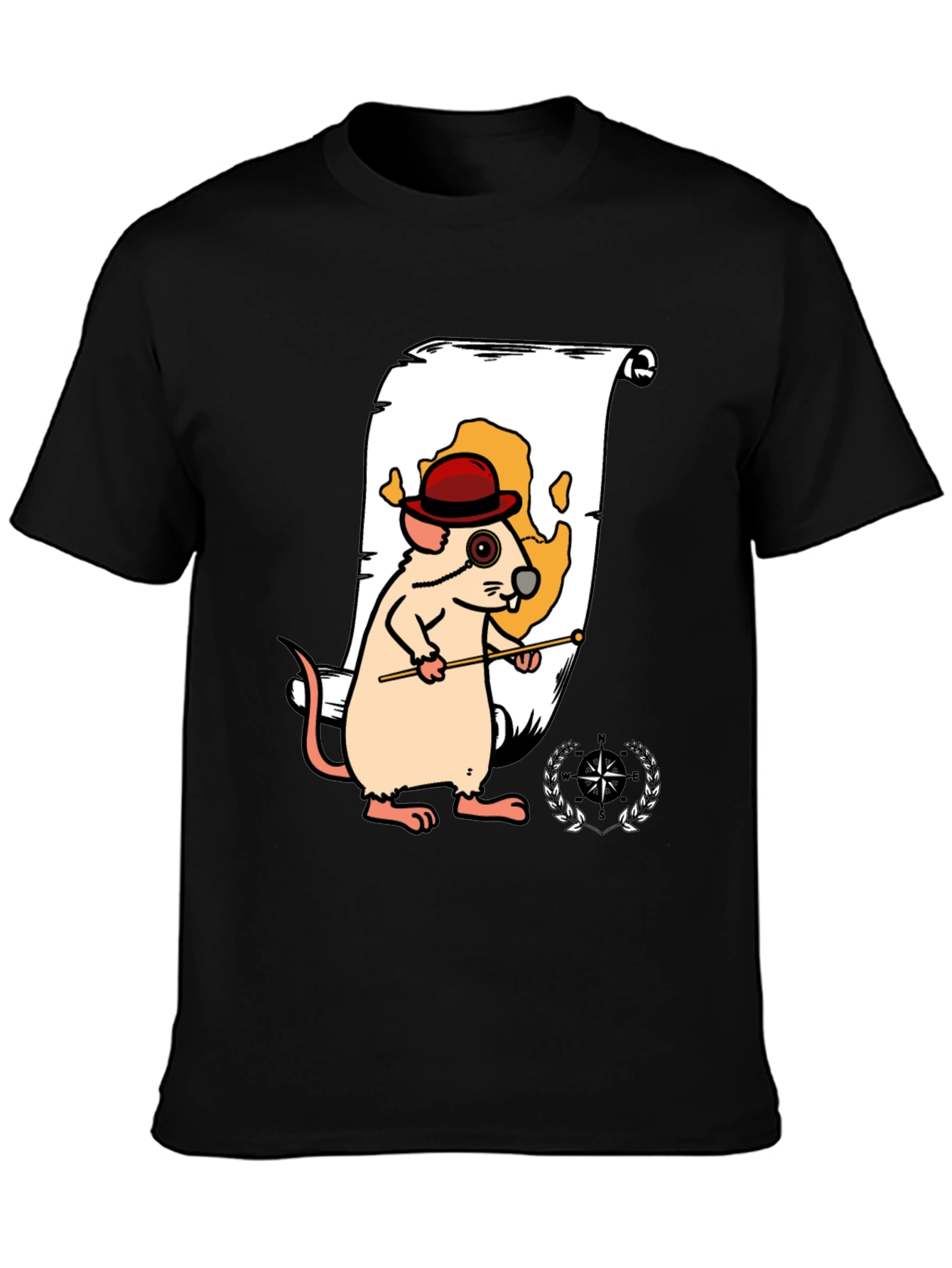 Cartoon Mouse Navigator Graphic Tee