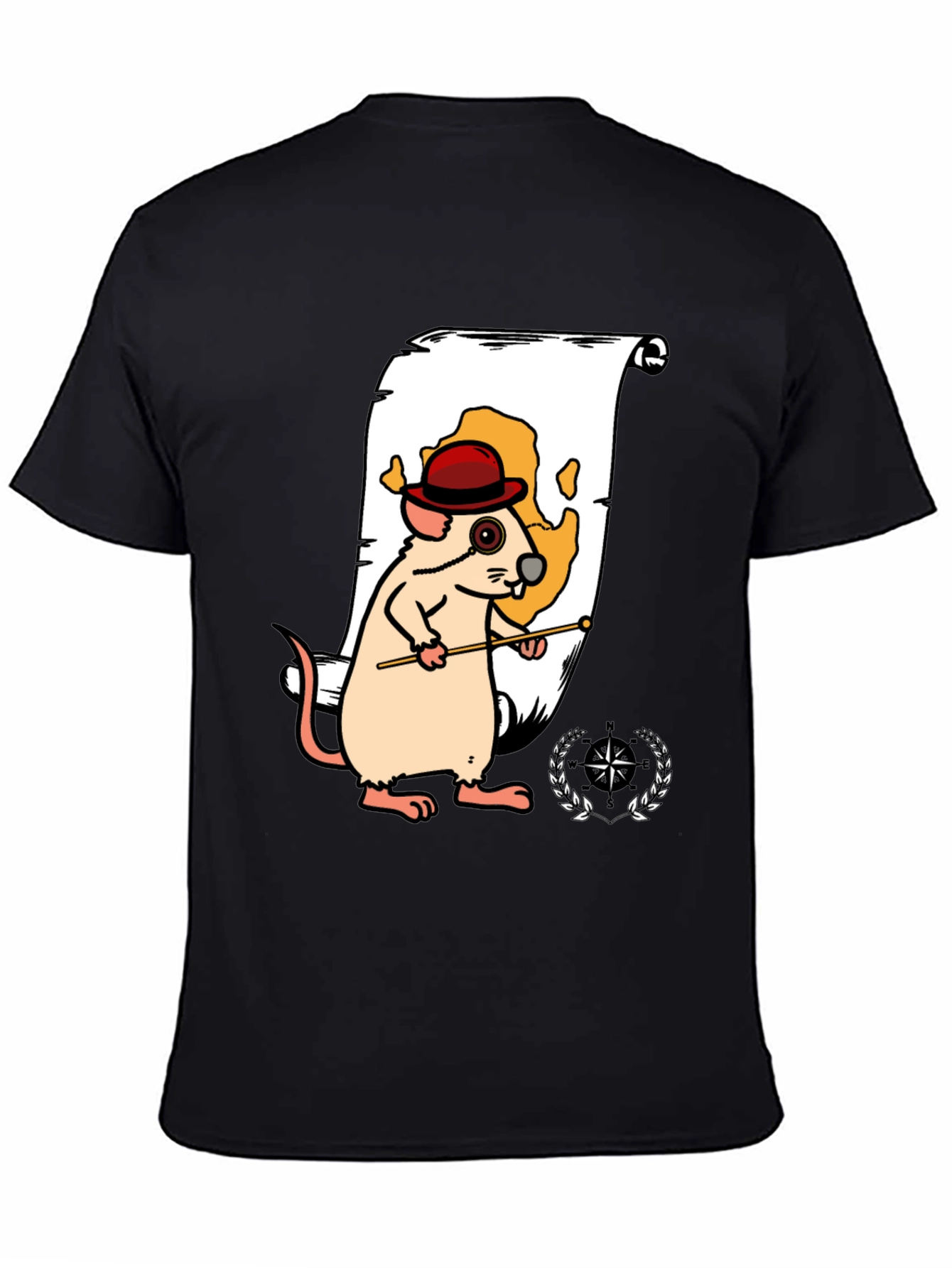 Cartoon Mouse Navigator Graphic Tee