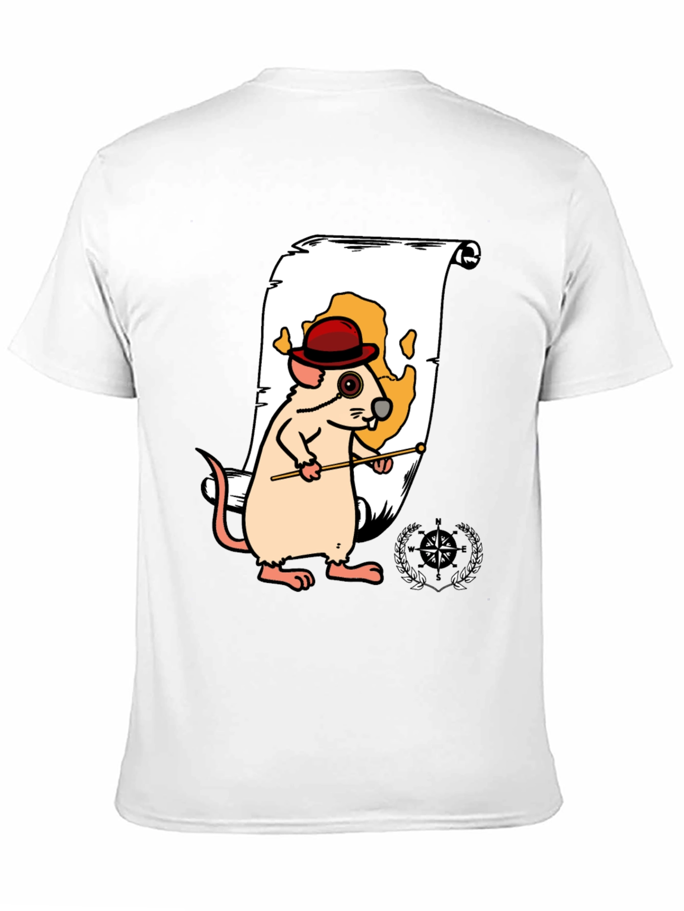 Cartoon Mouse Navigator Graphic Tee