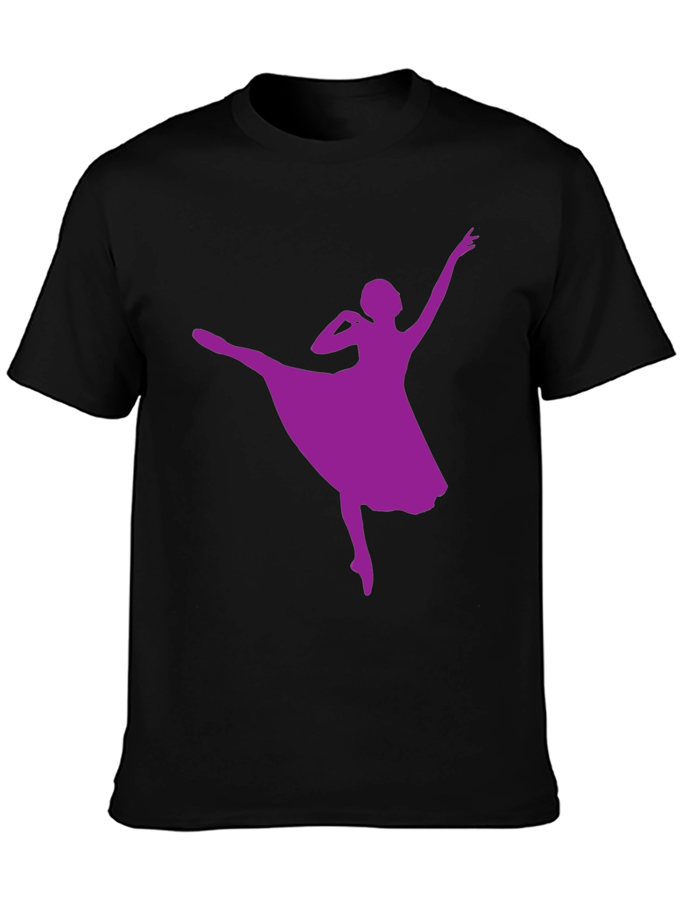 Ballerina Graphic T-Shirt - Stylish Dance Design