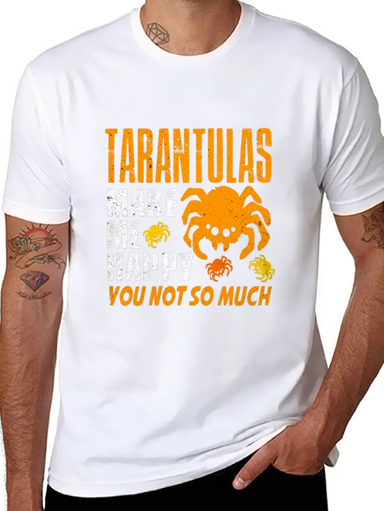 Tarantulas Make Me Happy T-Shirt