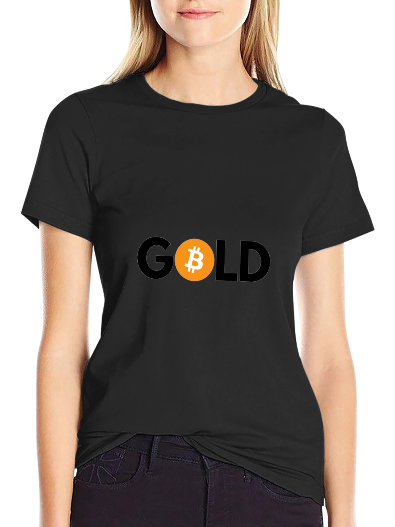 Bitcoin GOLD Black T-Shirt