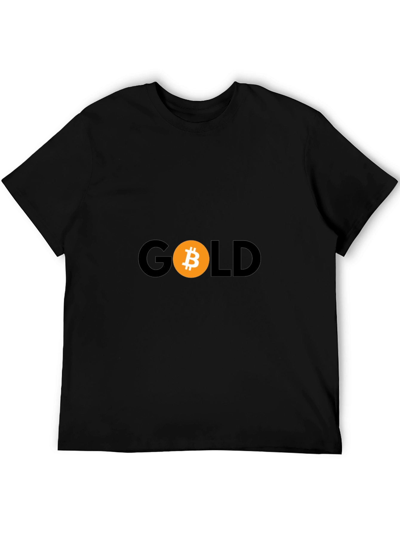 Bitcoin GOLD Black T-Shirt