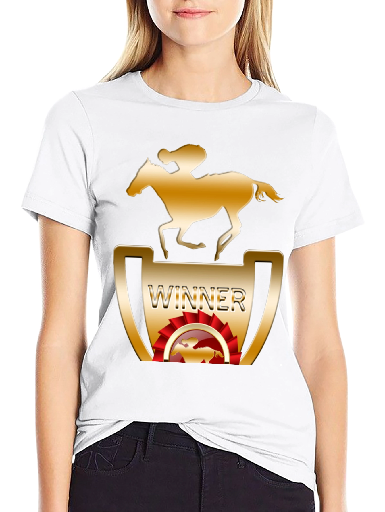 Winner Horse Racing Graphic T-Shirt