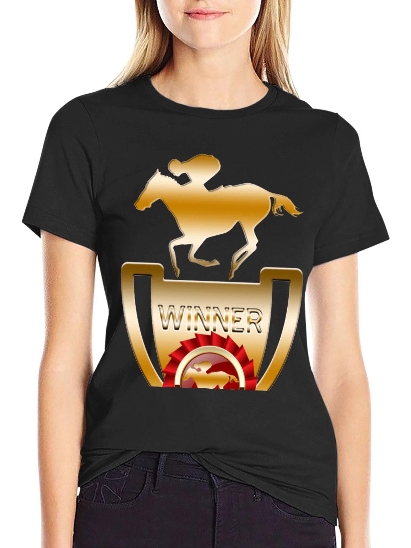 Winner Horse Racing Graphic T-Shirt