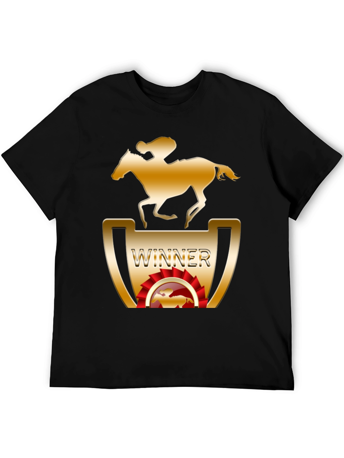 Winner Horse Racing Graphic T-Shirt