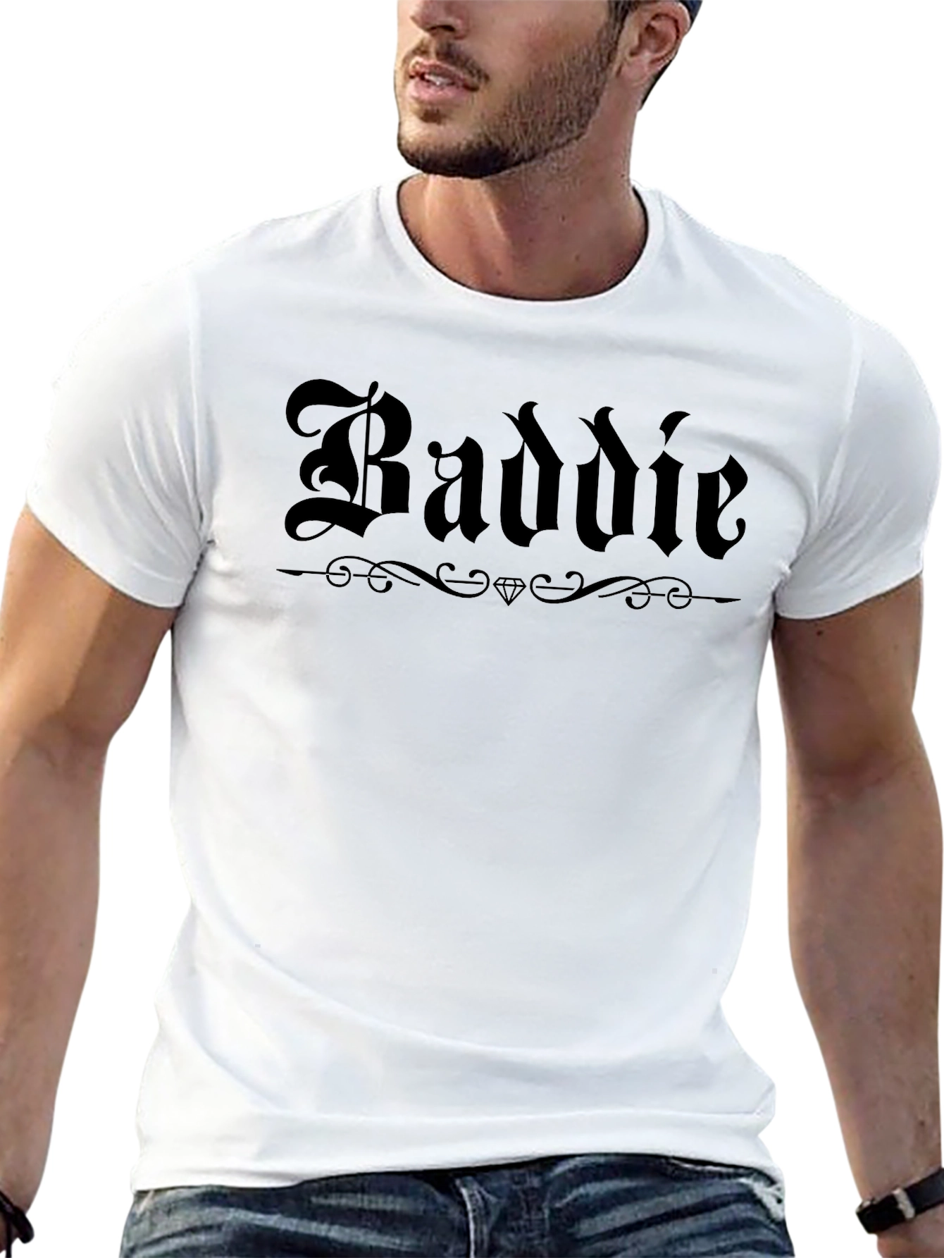Baddie Graphic T-Shirt - Black