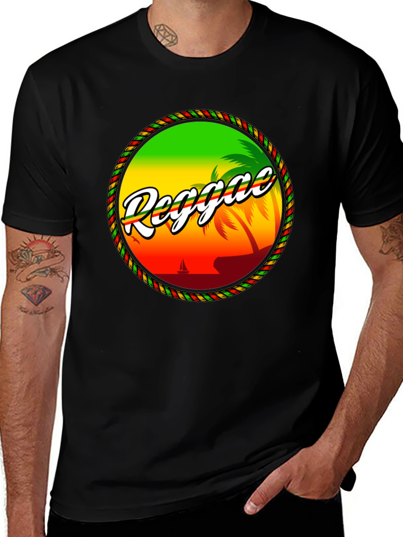 Reggae Vibes T-Shirt - Island Style