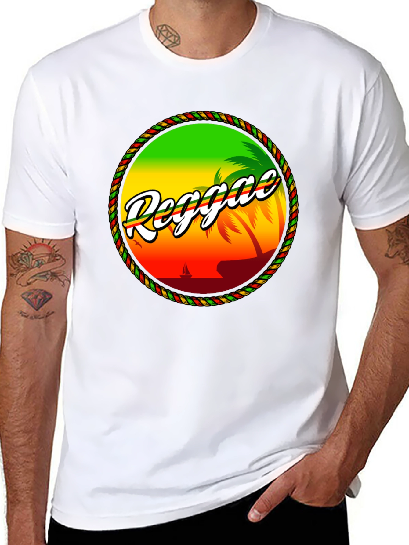 Reggae Vibes T-Shirt - Island Style
