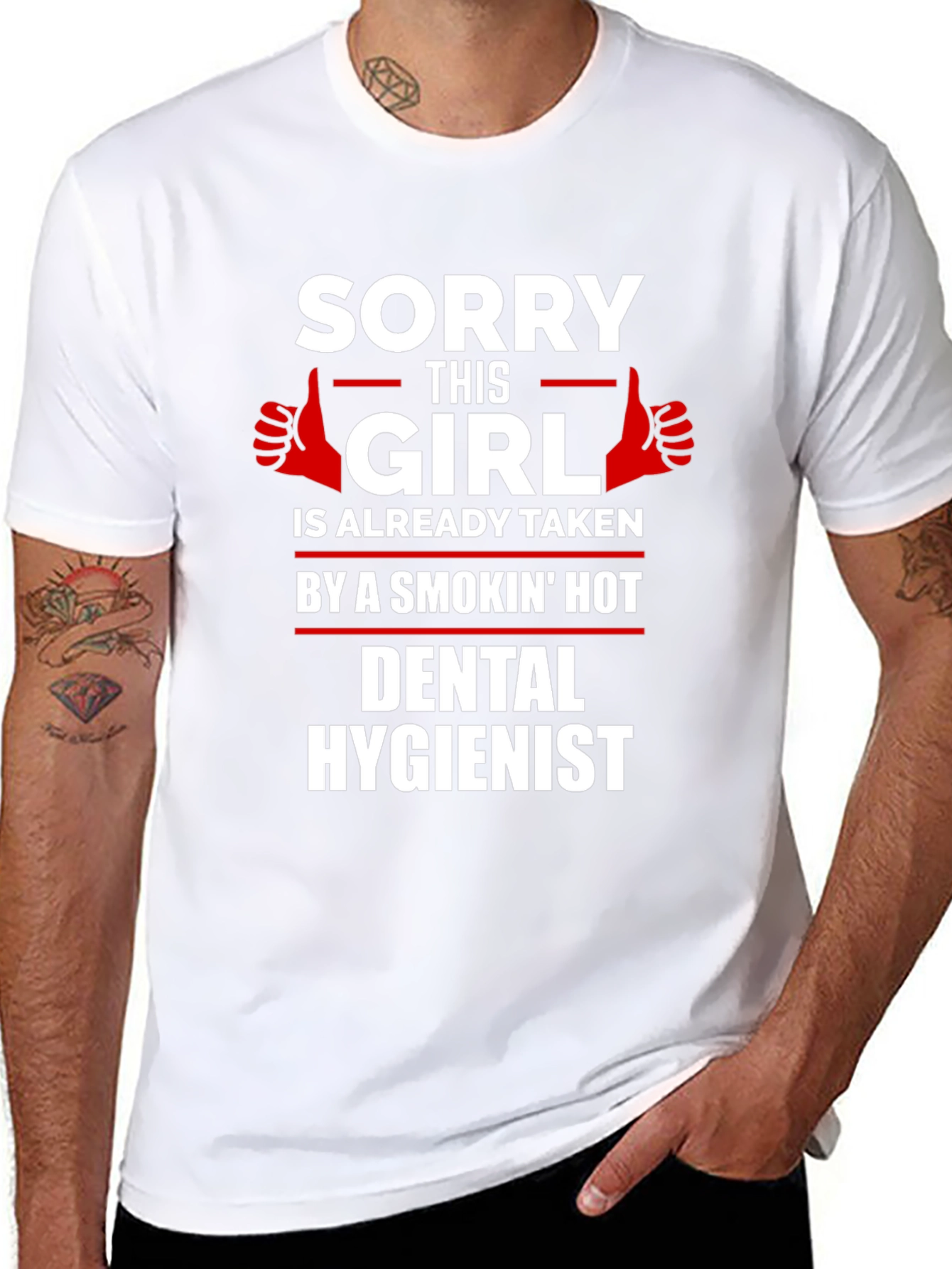 Sorry This Girl is Taken Dental Hygienist T-Shirt