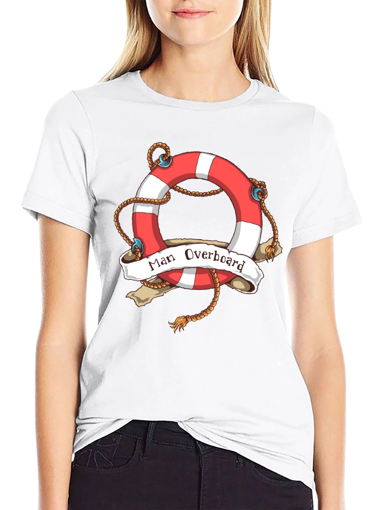 Man Overboard Graphic Tee
