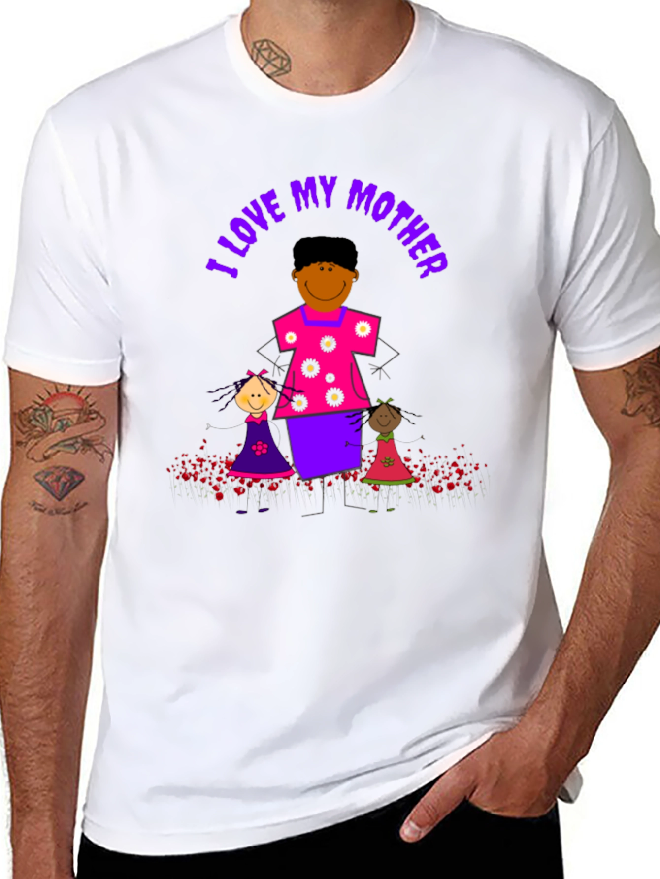 I Love My Mother Graphic Tee