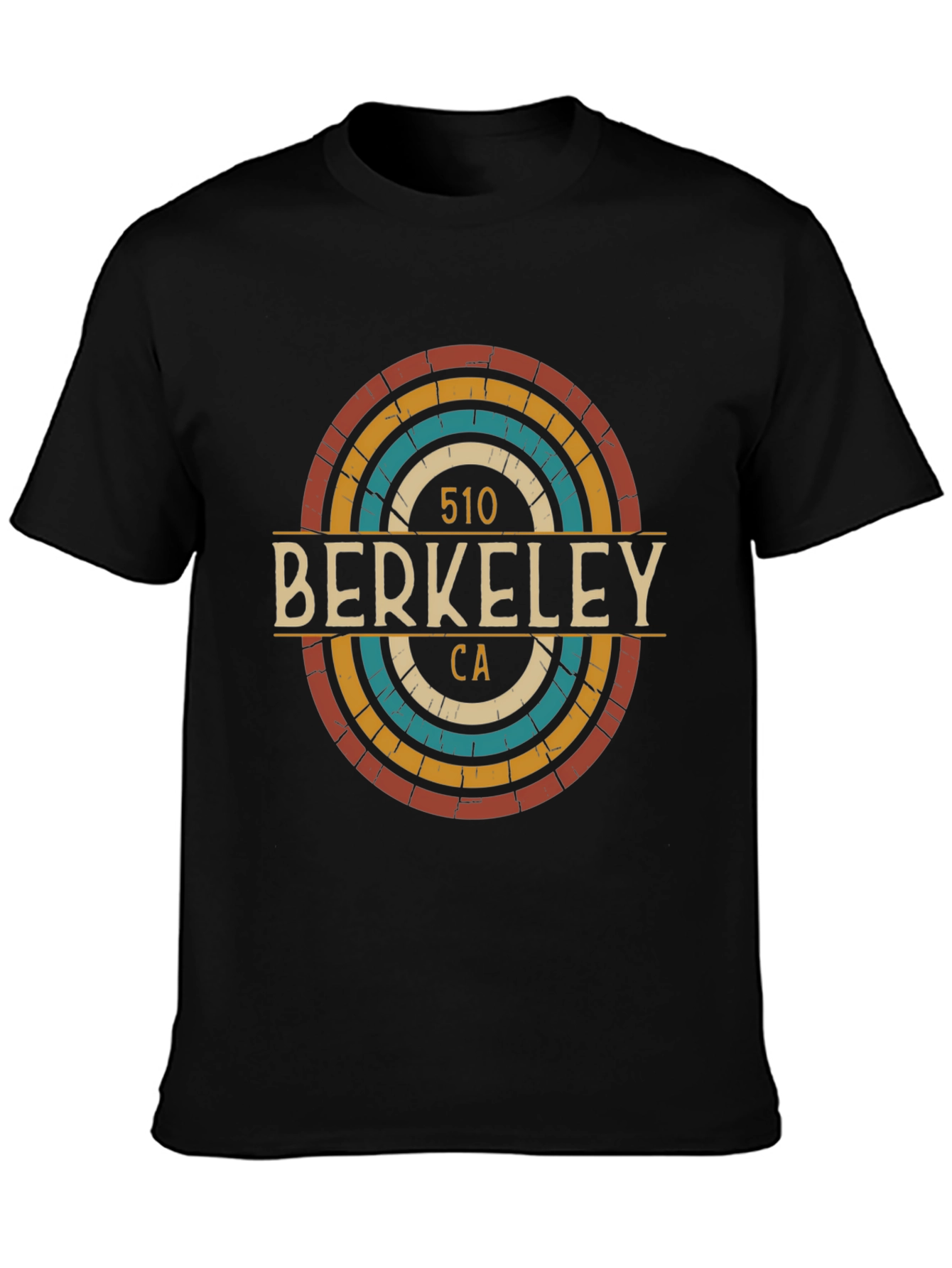 Berkeley CA 510 Area Code T-Shirt