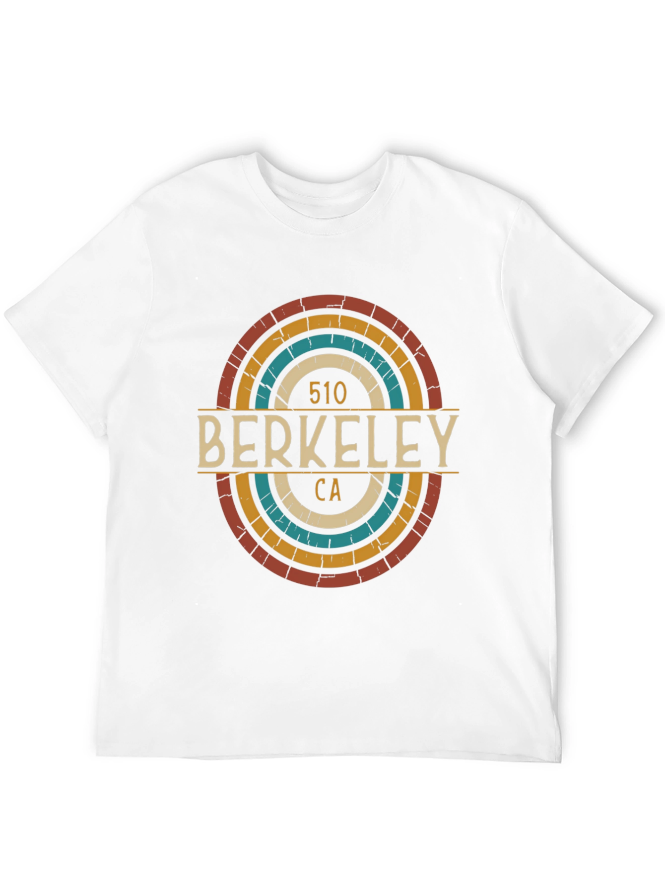 Berkeley CA 510 Area Code T-Shirt