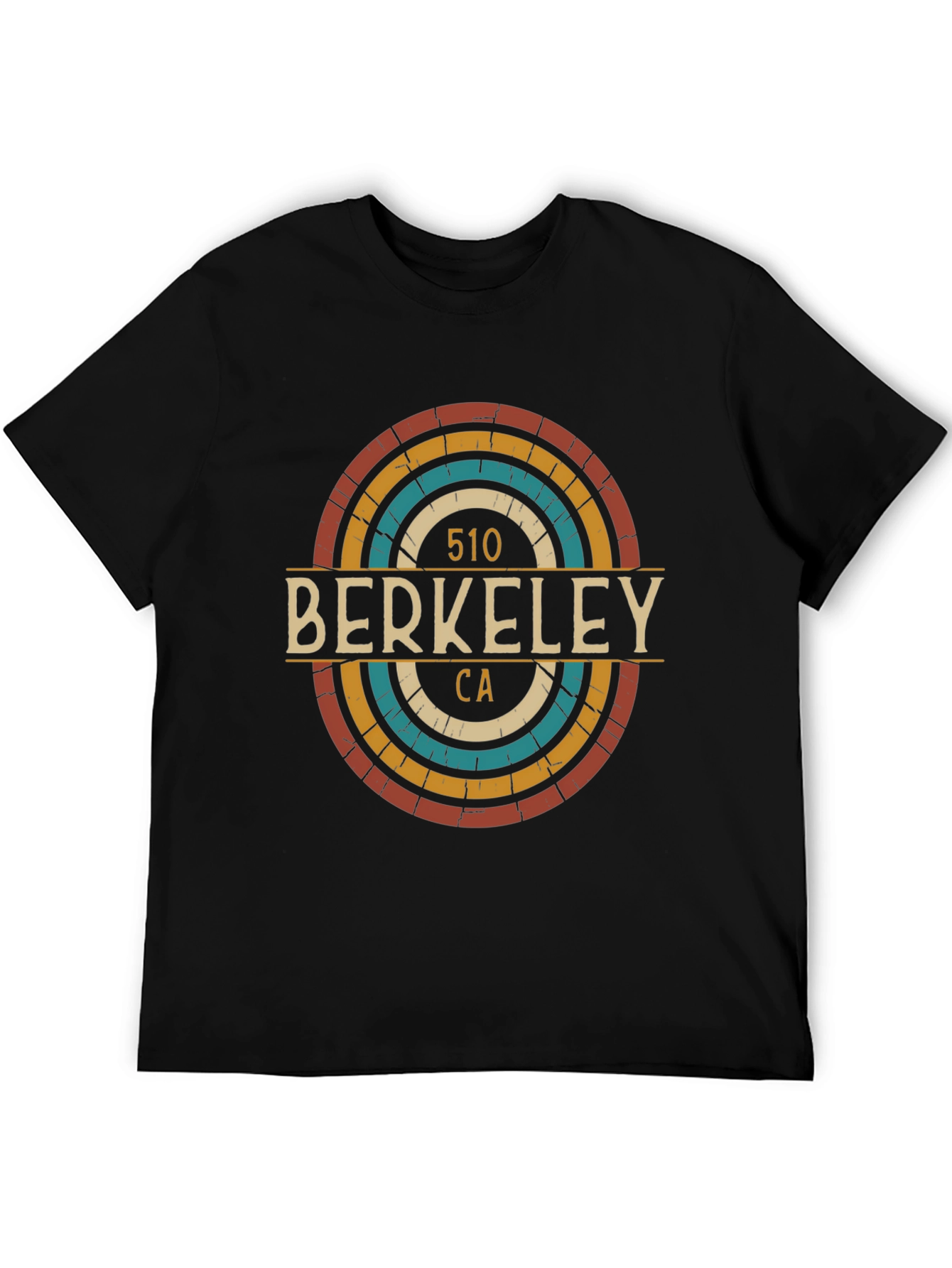 Berkeley CA 510 Area Code T-Shirt
