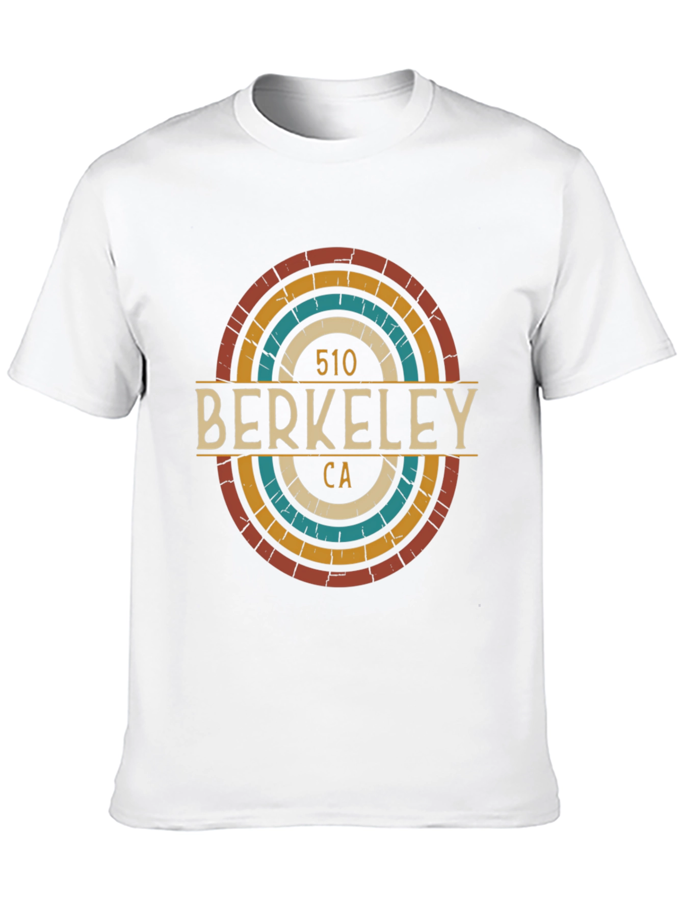 Berkeley CA 510 Area Code T-Shirt