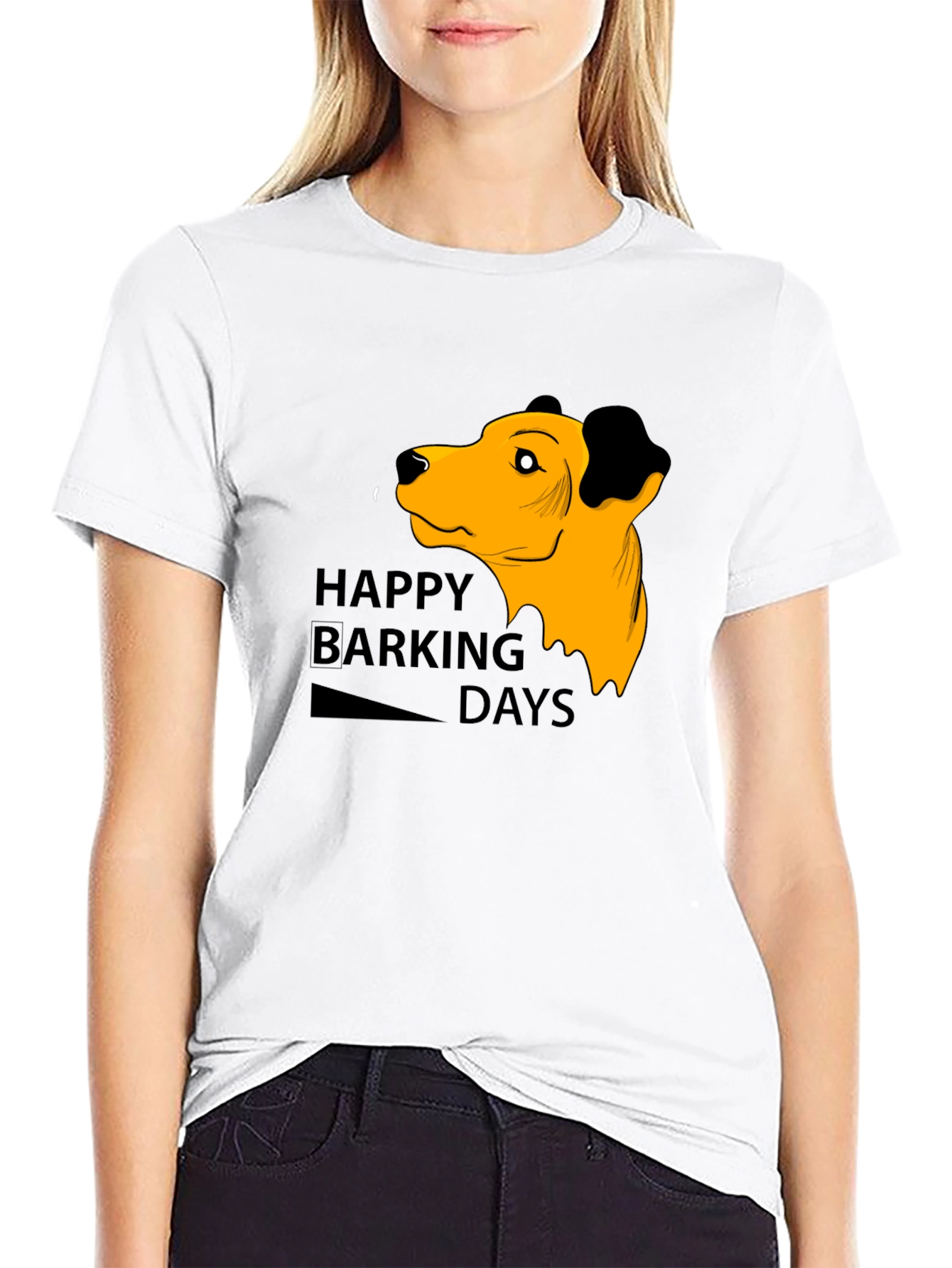 Happy Barking Days Graphic T-Shirt