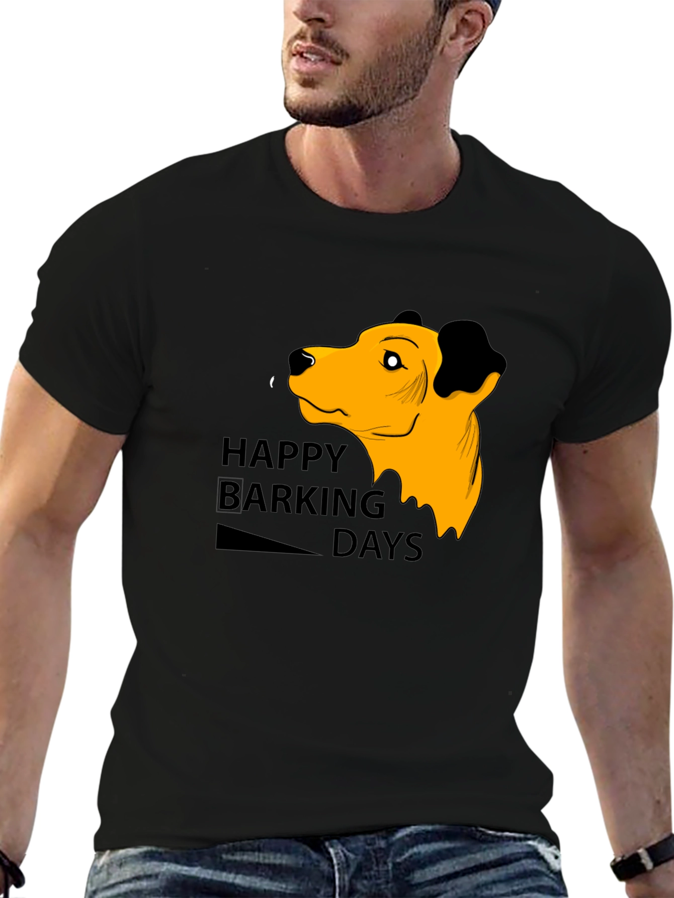 Happy Barking Days Graphic T-Shirt