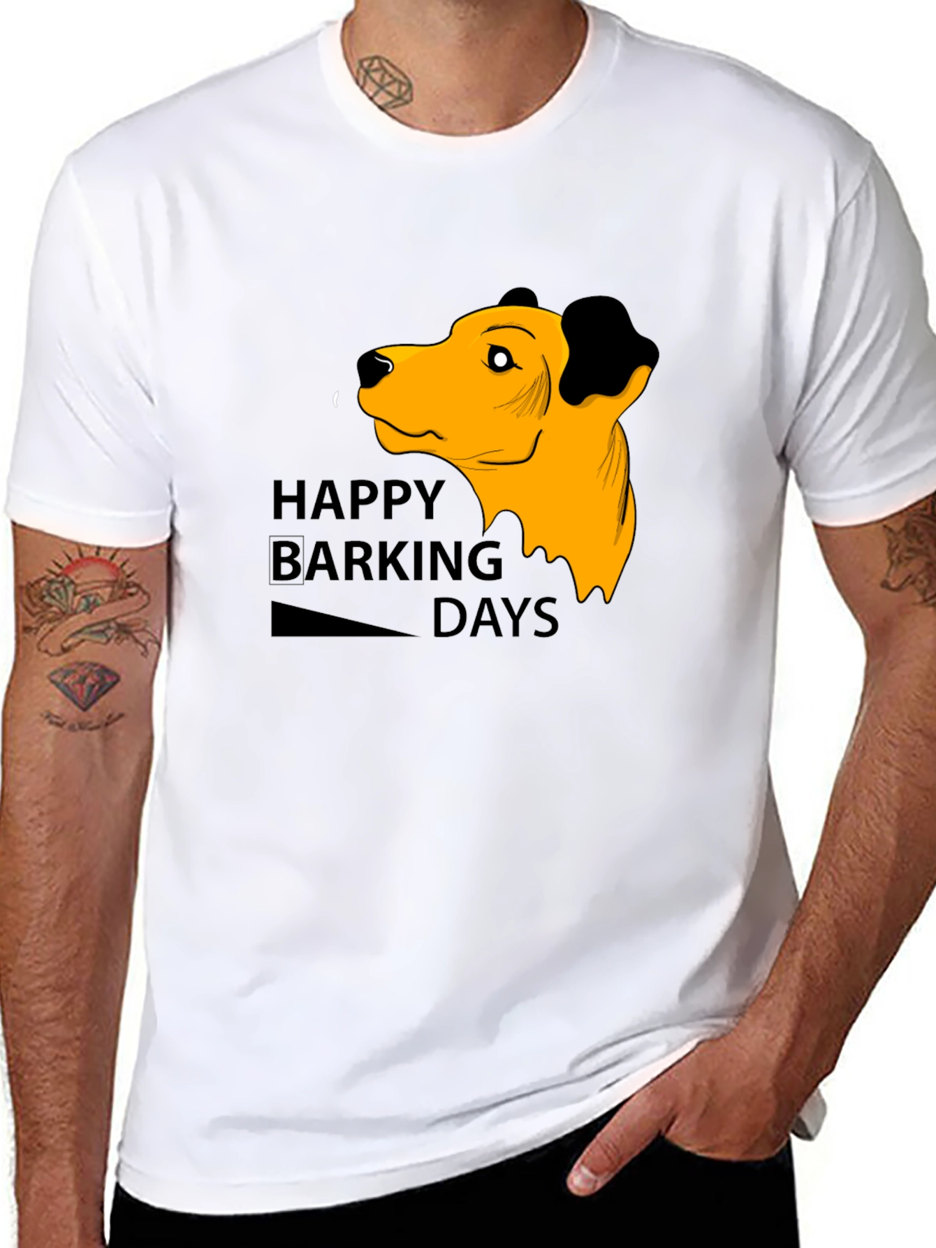 Happy Barking Days Graphic T-Shirt