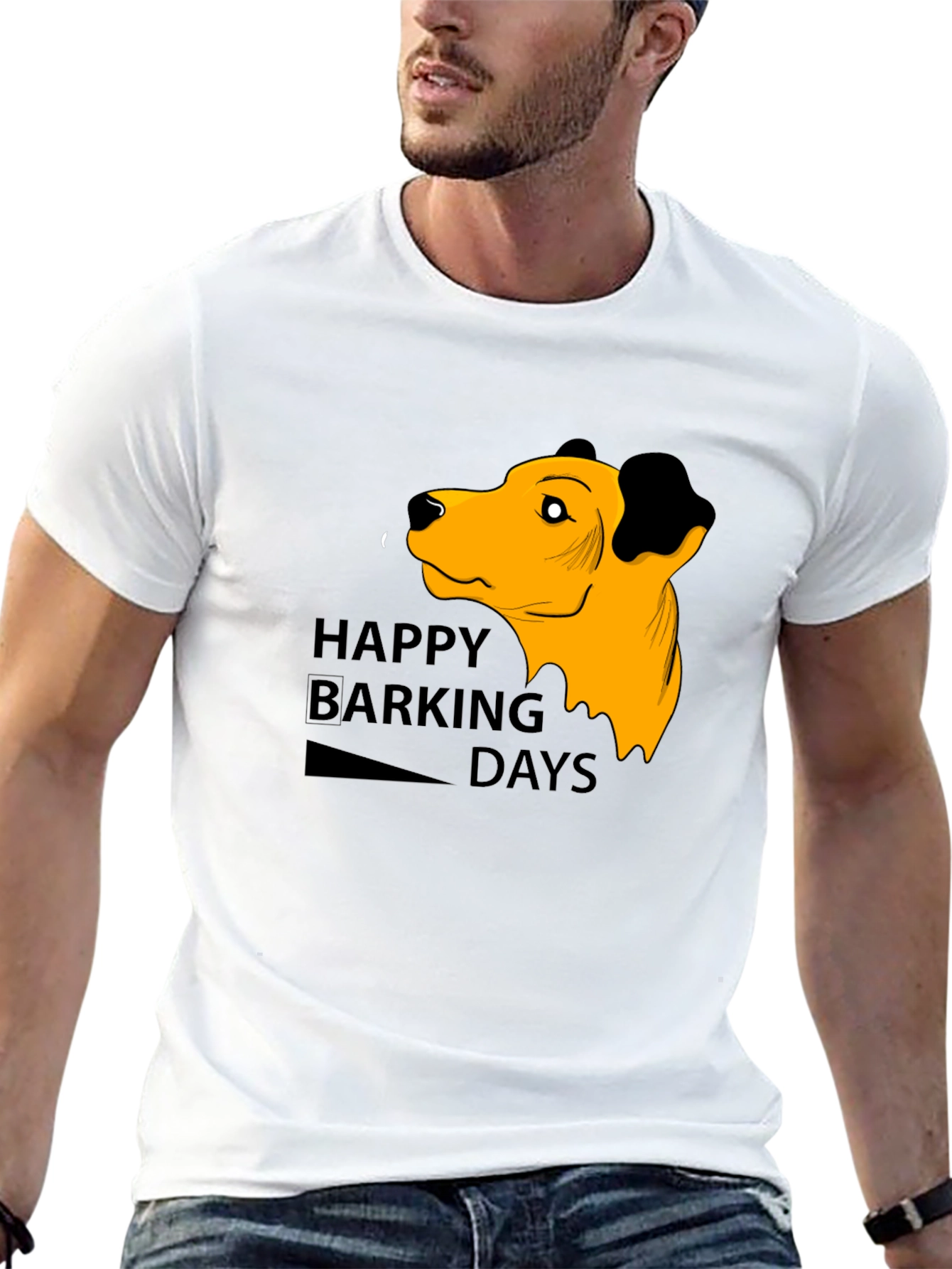 Happy Barking Days Graphic T-Shirt