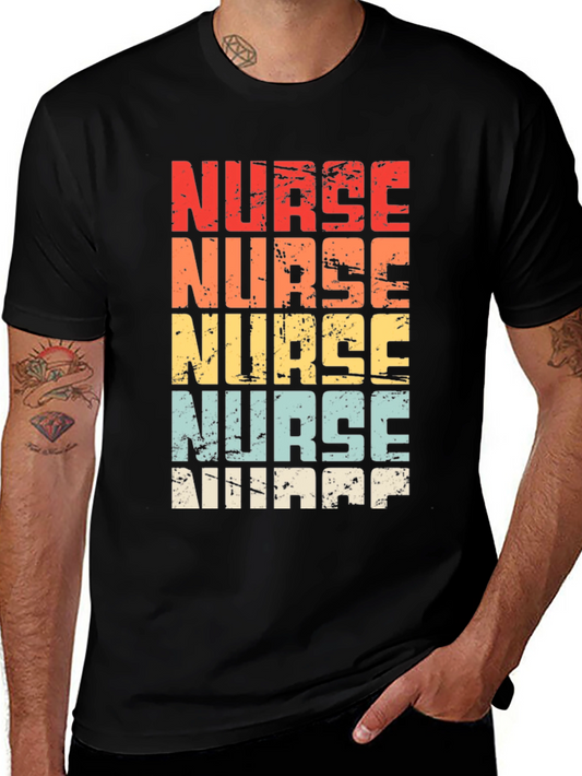 Retro Nurse T-Shirt - Vintage Nursing Tee