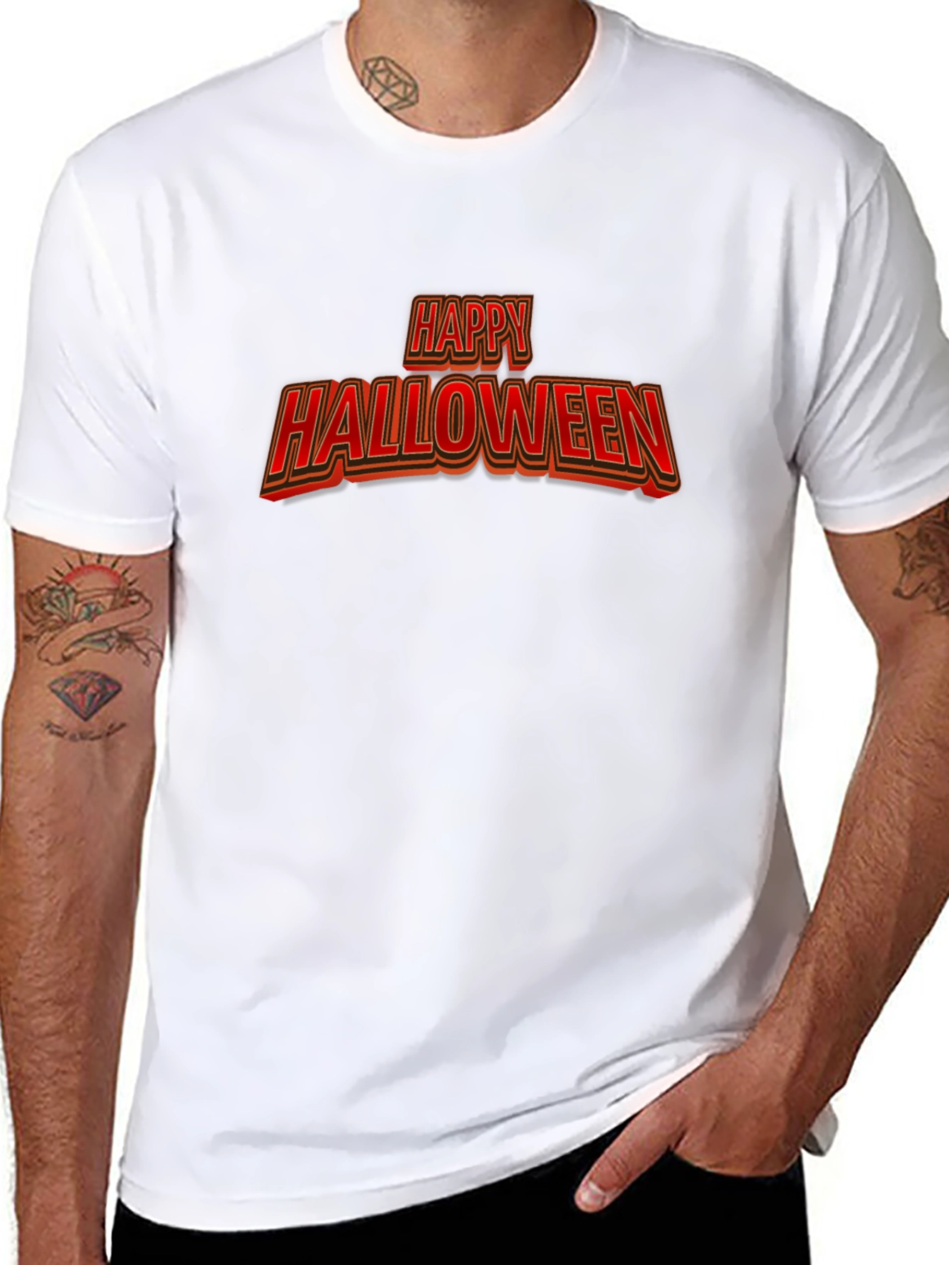 Happy Halloween T-Shirt - Spooky Season Apparel