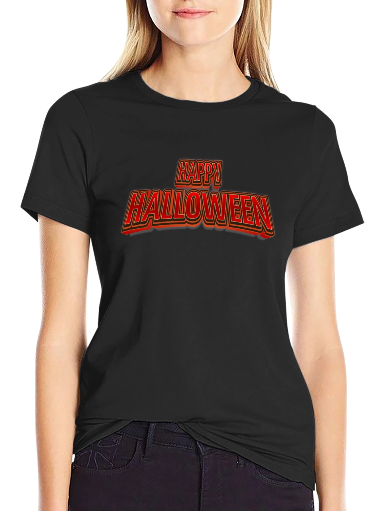 Happy Halloween T-Shirt - Spooky Season Apparel