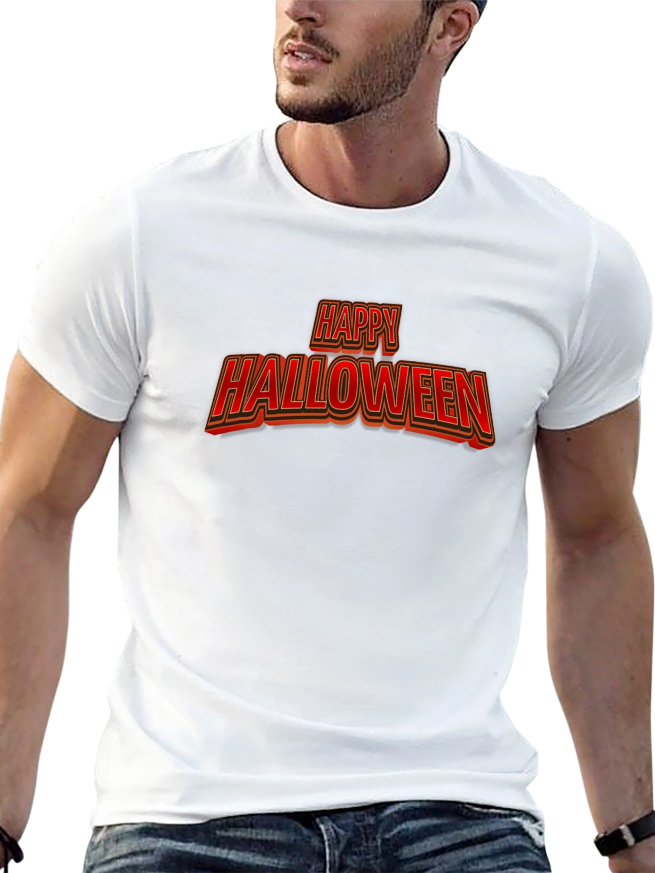 Happy Halloween T-Shirt - Spooky Season Apparel