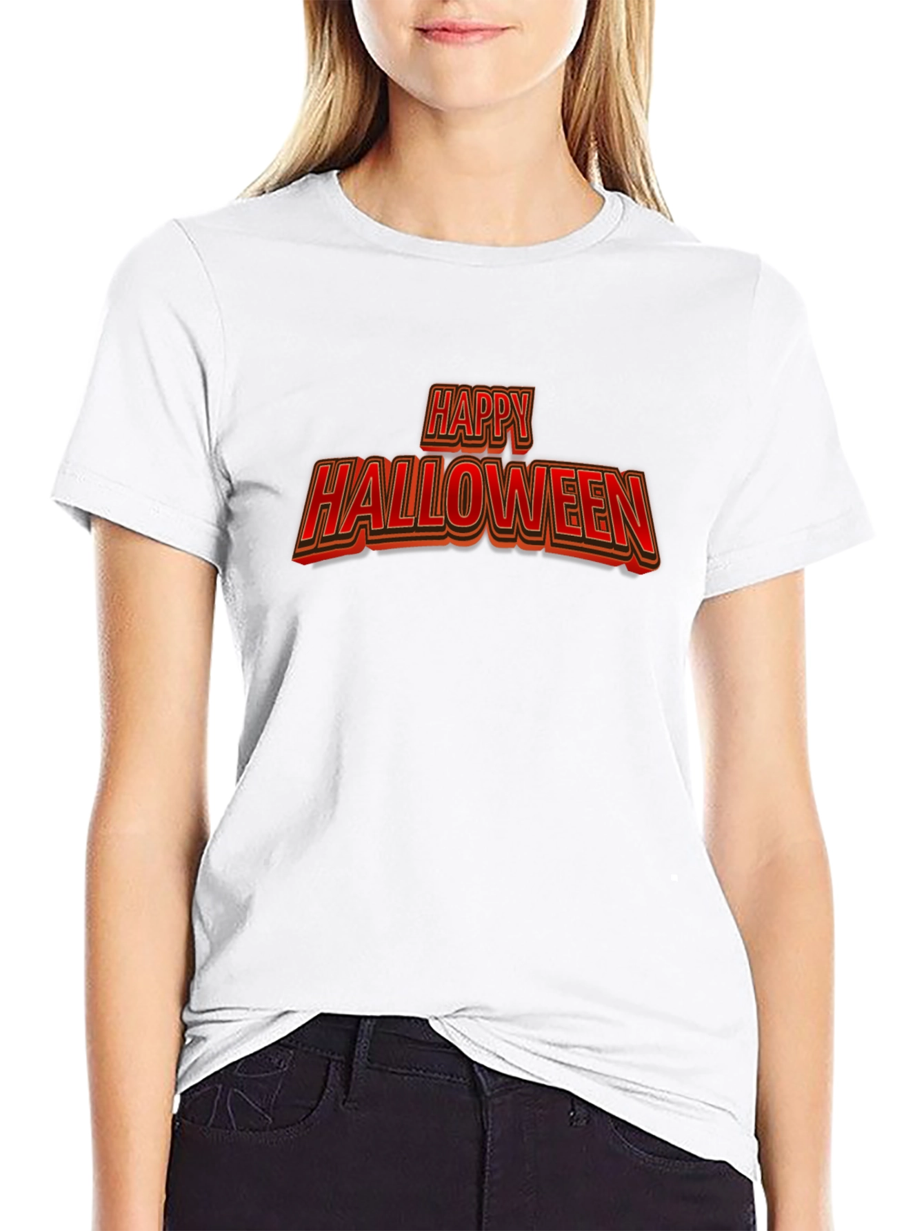 Happy Halloween T-Shirt - Spooky Season Apparel