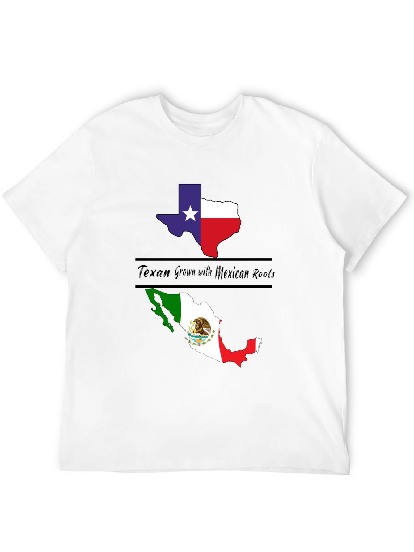 Texan Grown with Mexican Roots Graphic Tee