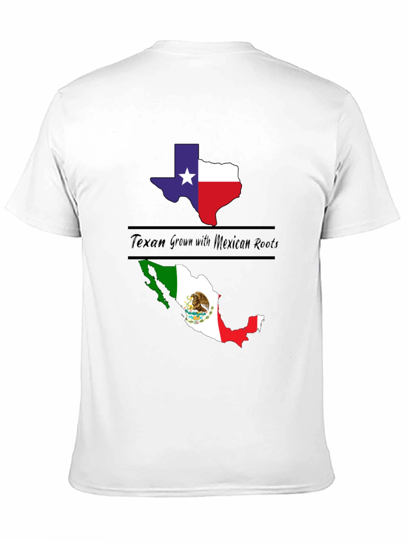 Texan Grown with Mexican Roots Graphic Tee