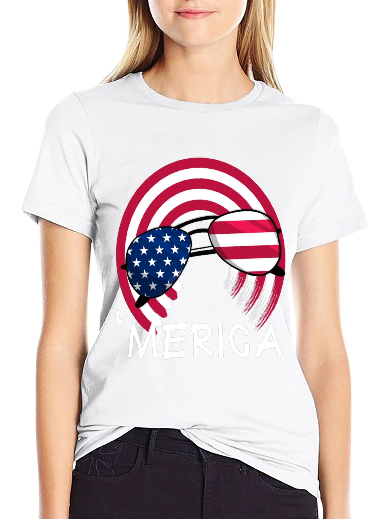 Patriotic Merica T-Shirt