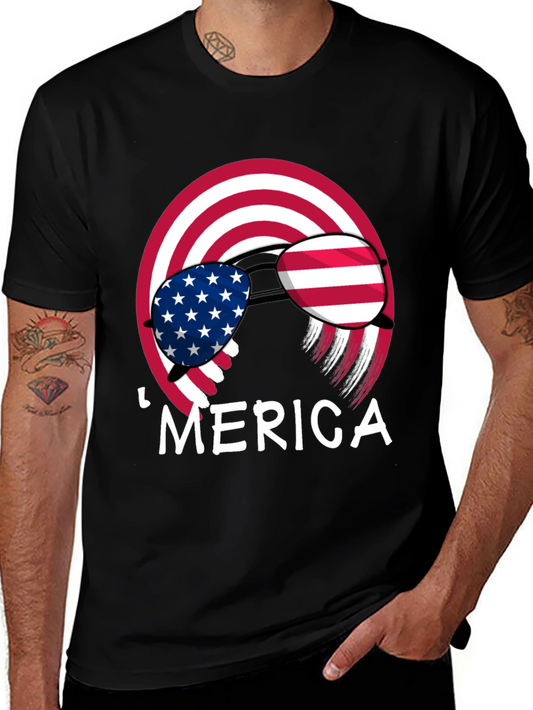 Patriotic Merica T-Shirt