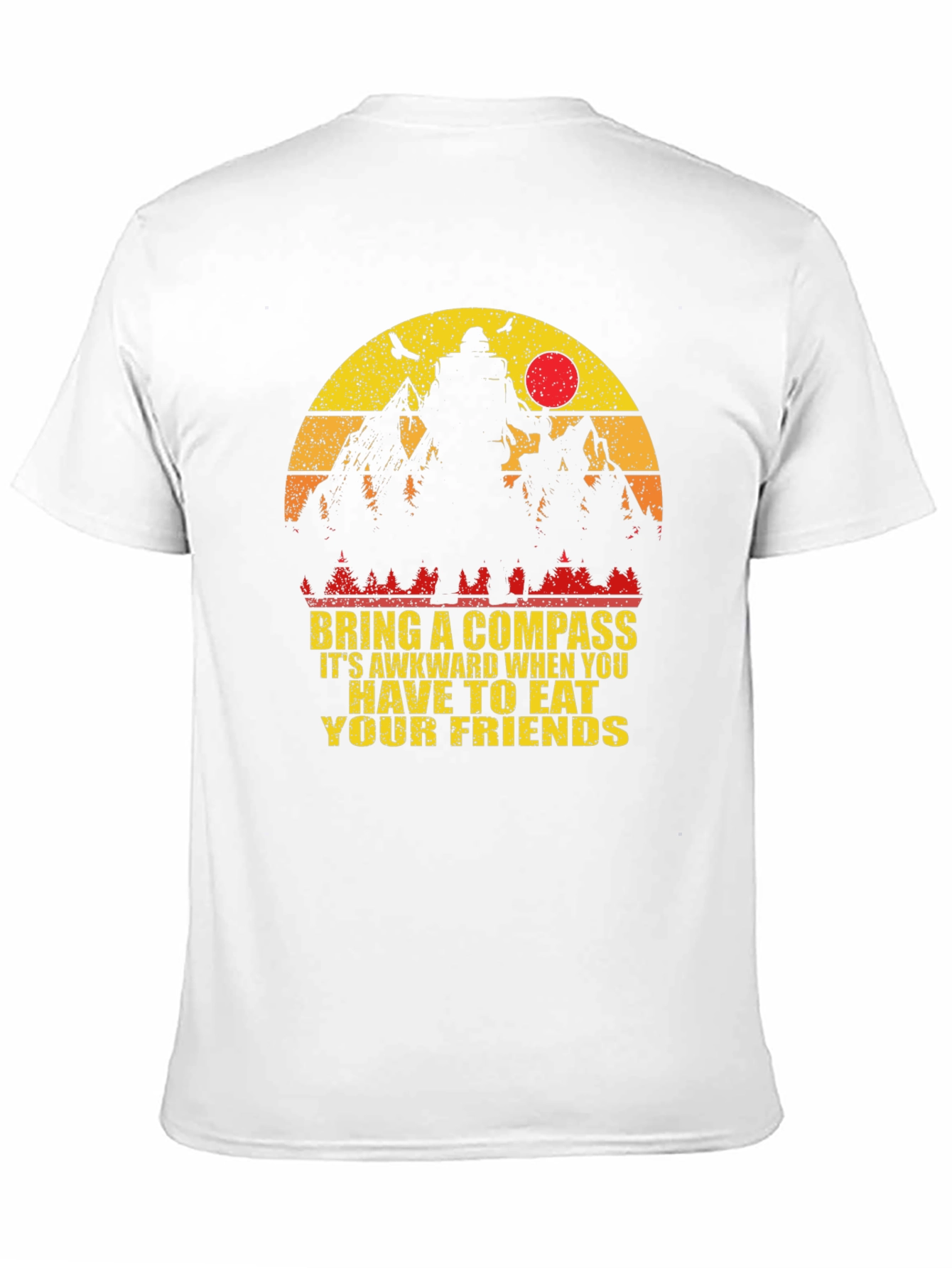 Bring A Compass Mountain Graphic T-Shirt