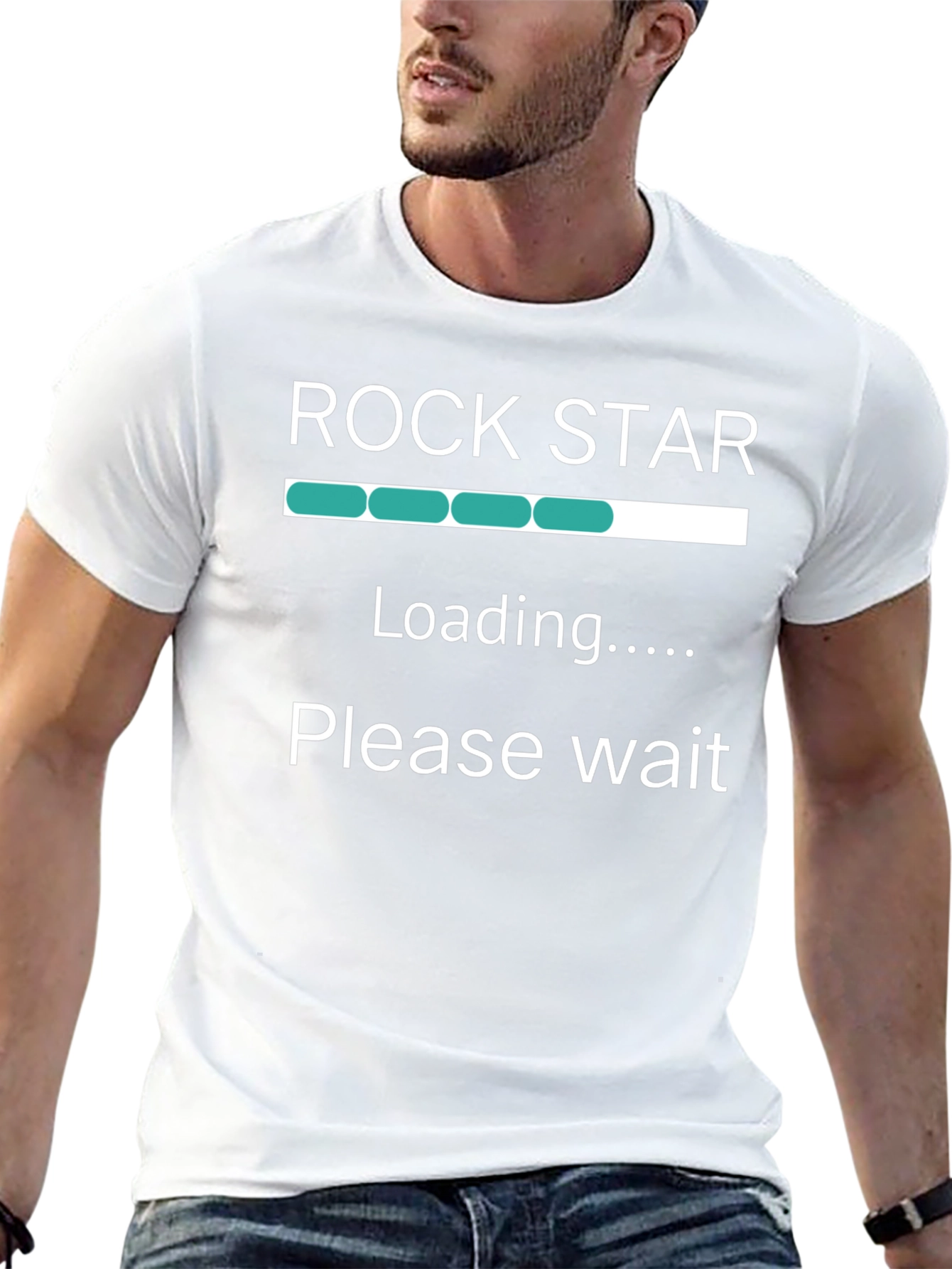 Rock Star Loading T-Shirt - Cool Graphic Tee
