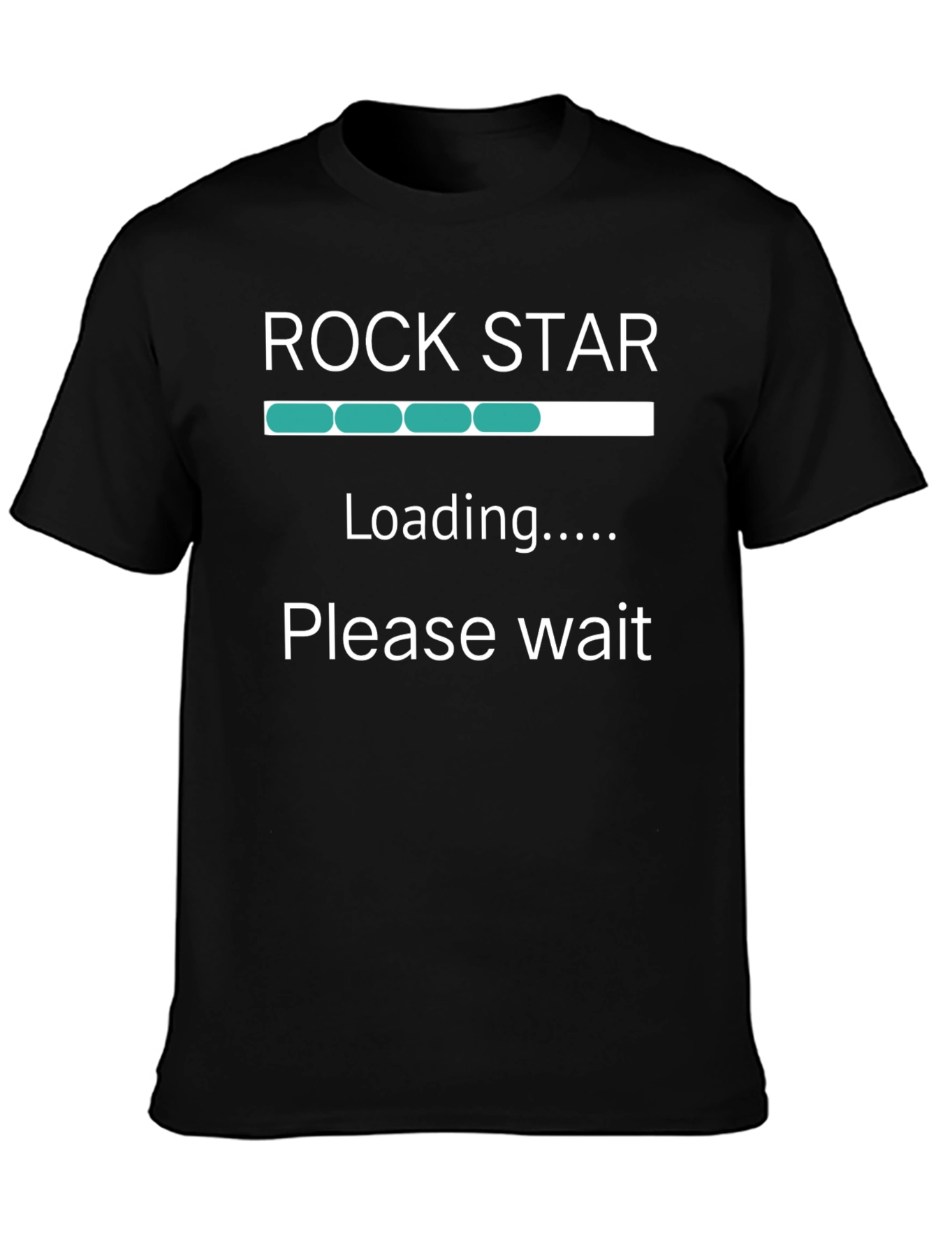 Rock Star Loading T-Shirt - Cool Graphic Tee