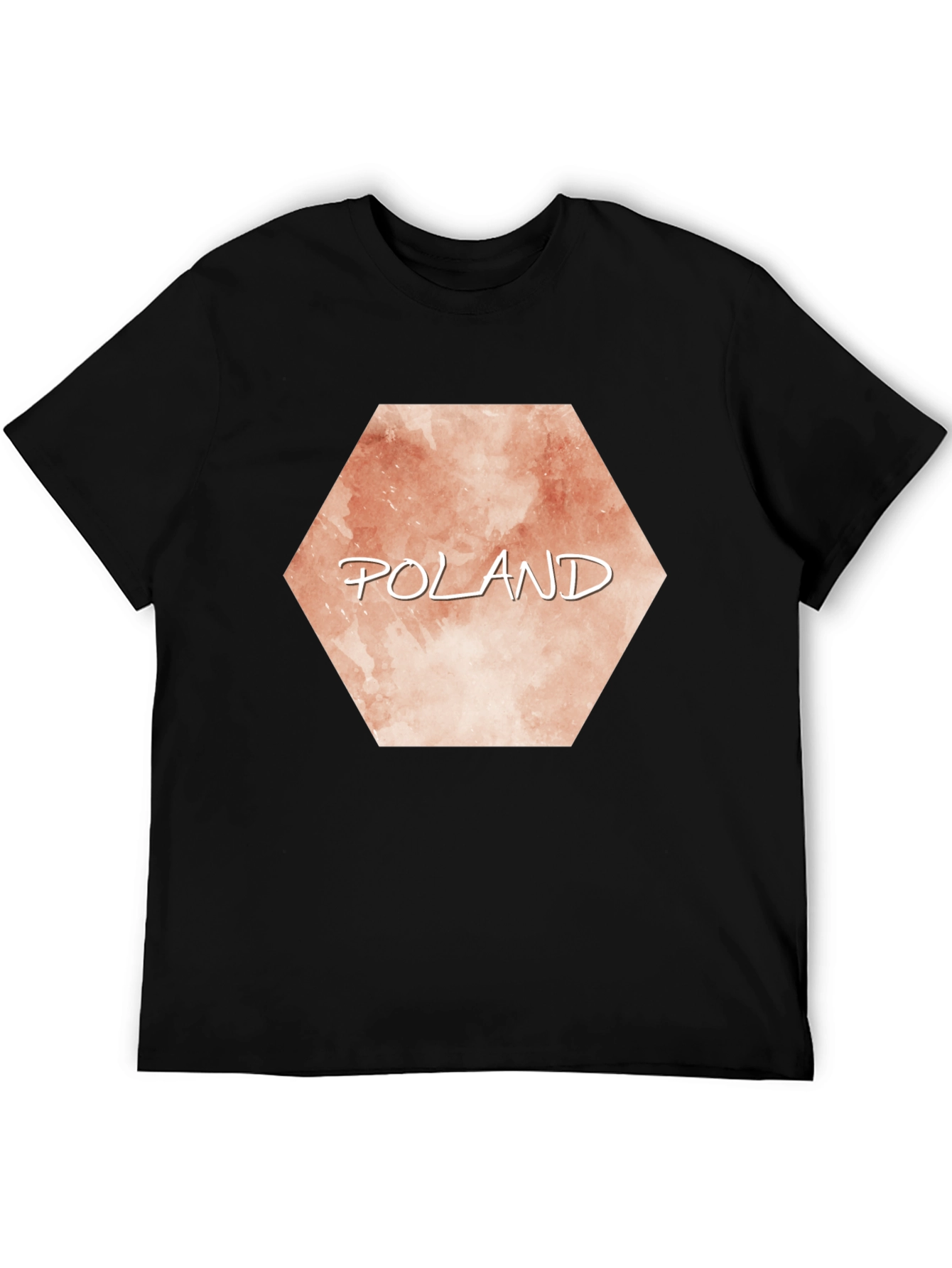 Poland Hexagon T-Shirt - Soft Graphic Tee