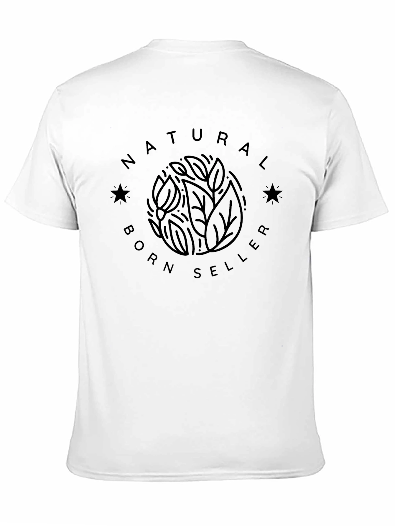 Natural Born Seller Black T-Shirt