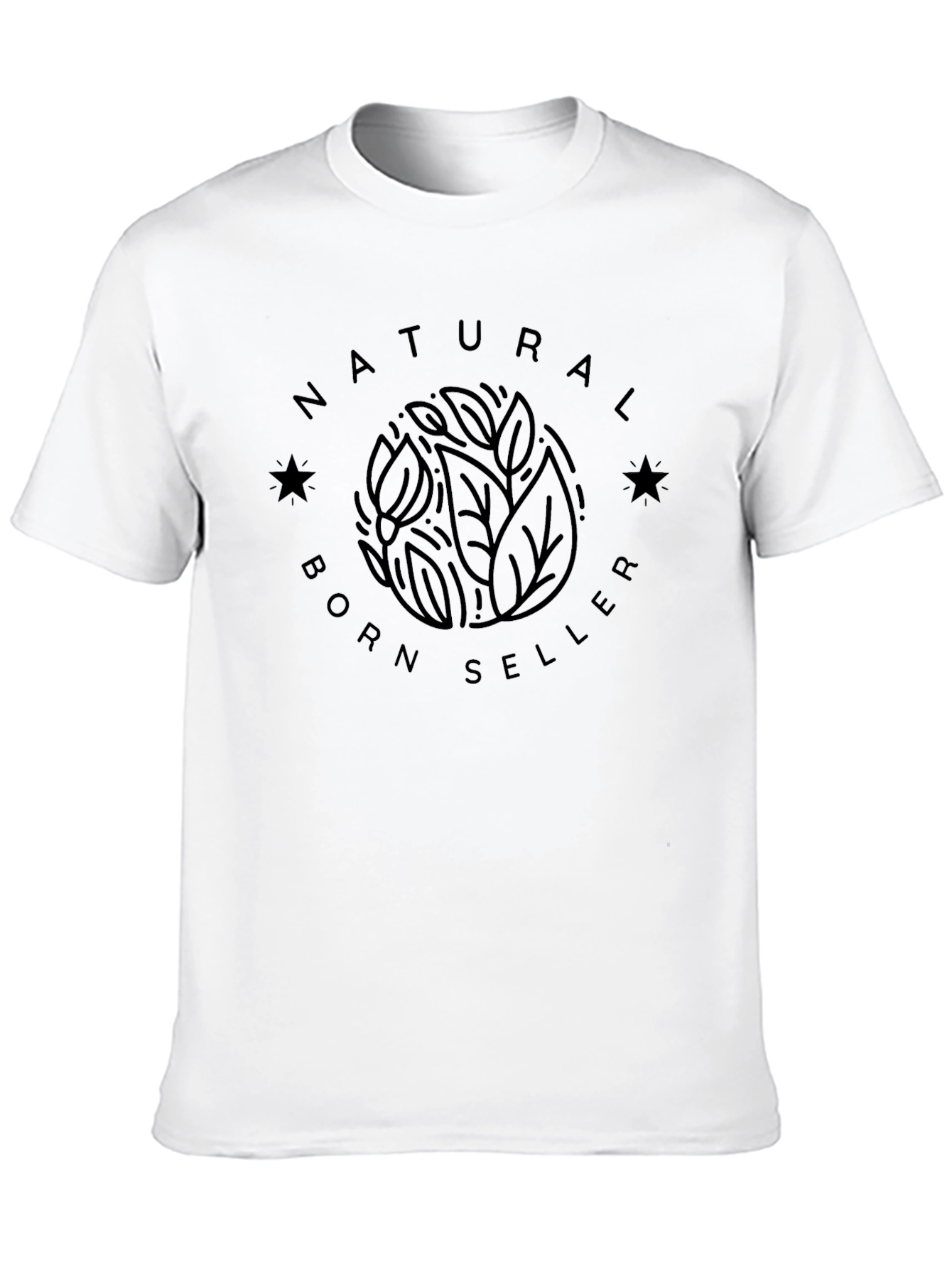 Natural Born Seller Black T-Shirt