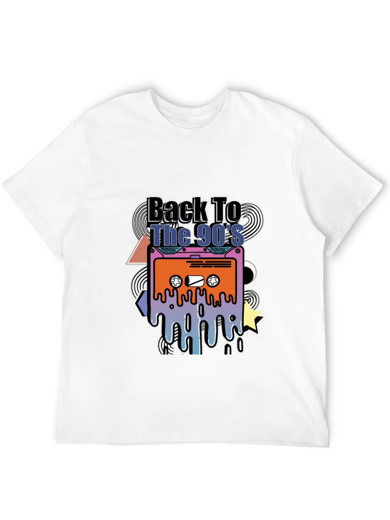 Back to the 90s Cassette Tape Graphic Tee