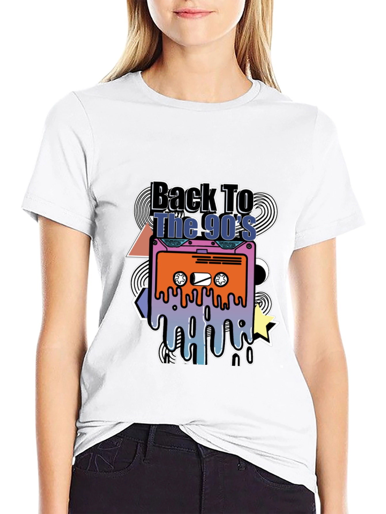 Back to the 90s Cassette Tape Graphic Tee