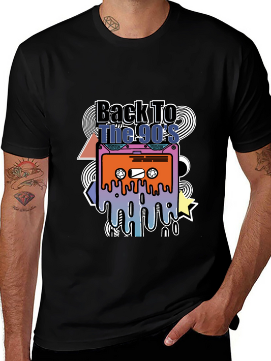Back to the 90s Cassette Tape Graphic Tee