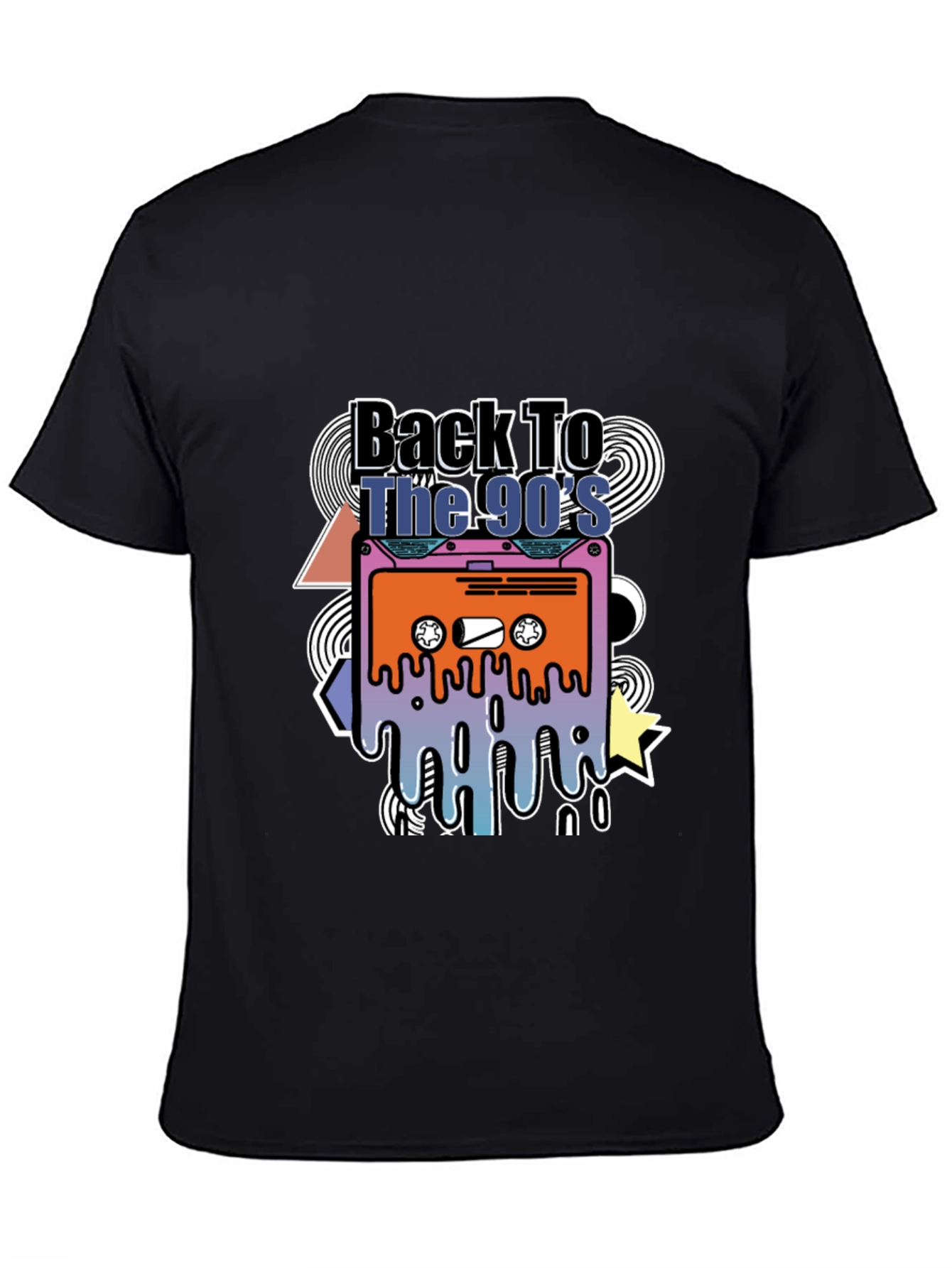 Back to the 90s Cassette Tape Graphic Tee