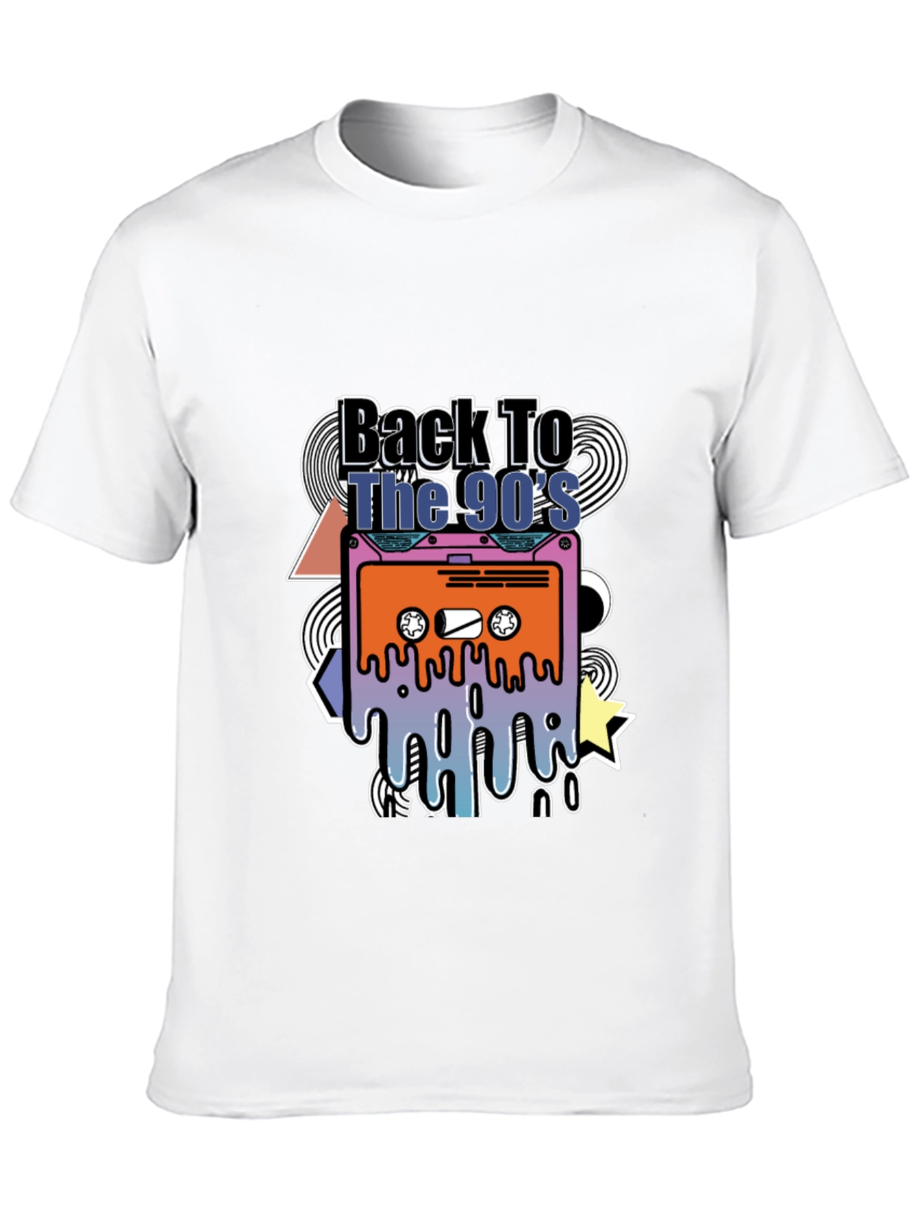 Back to the 90s Cassette Tape Graphic Tee