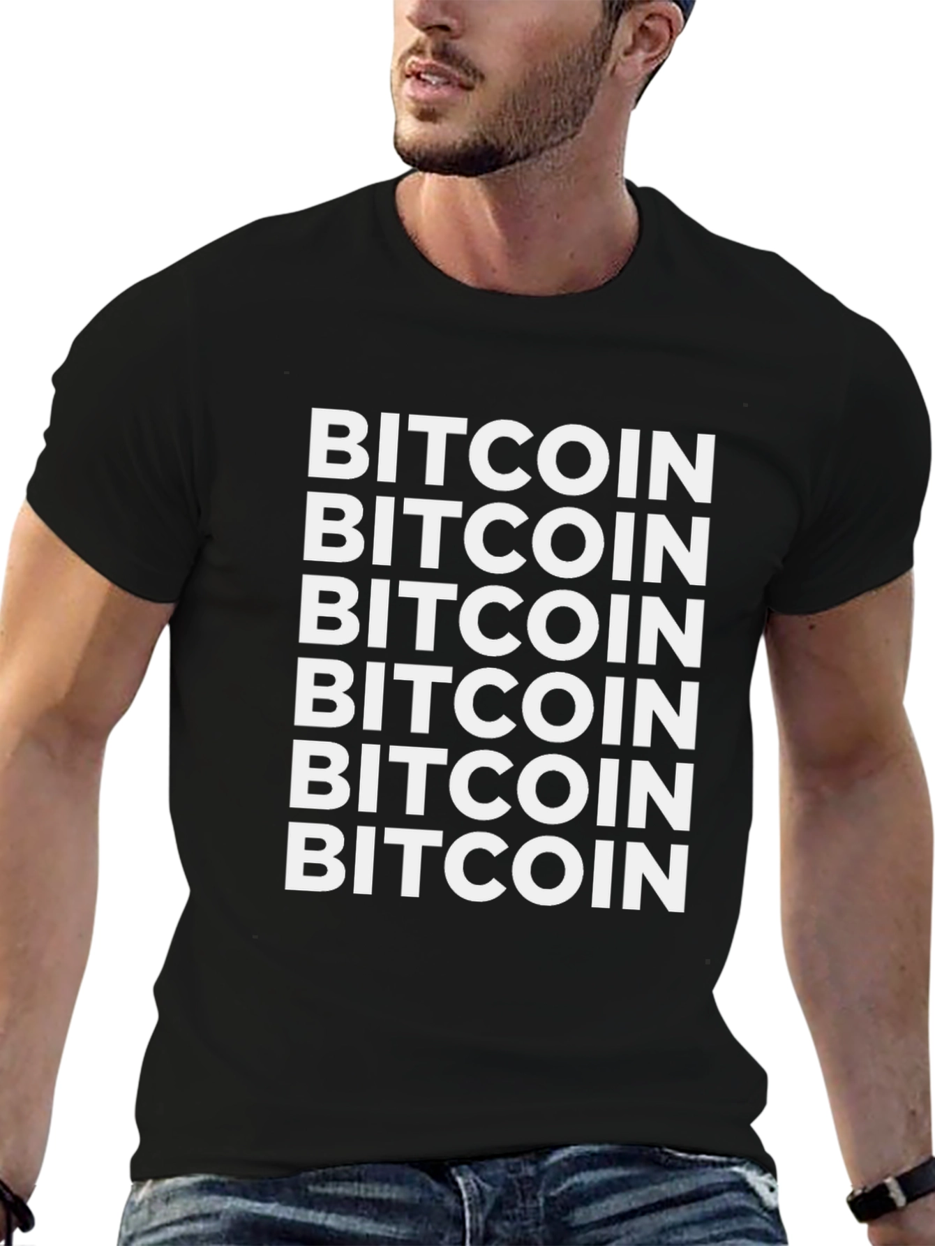 Bitcoin Graphic Tee - Crypto Currency Fan T-Shirt