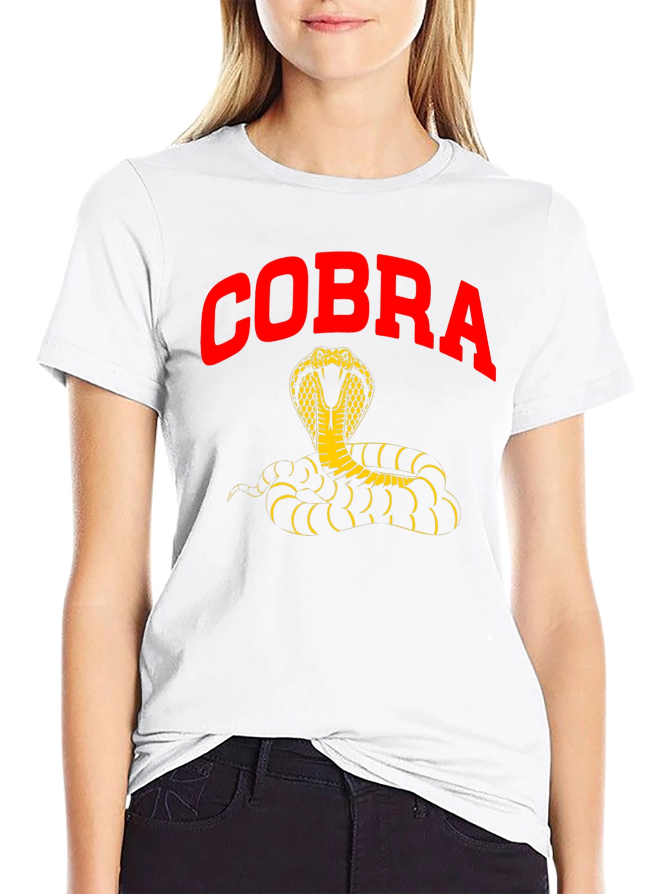 Cobra Graphic T-Shirt - Mens Black Tee