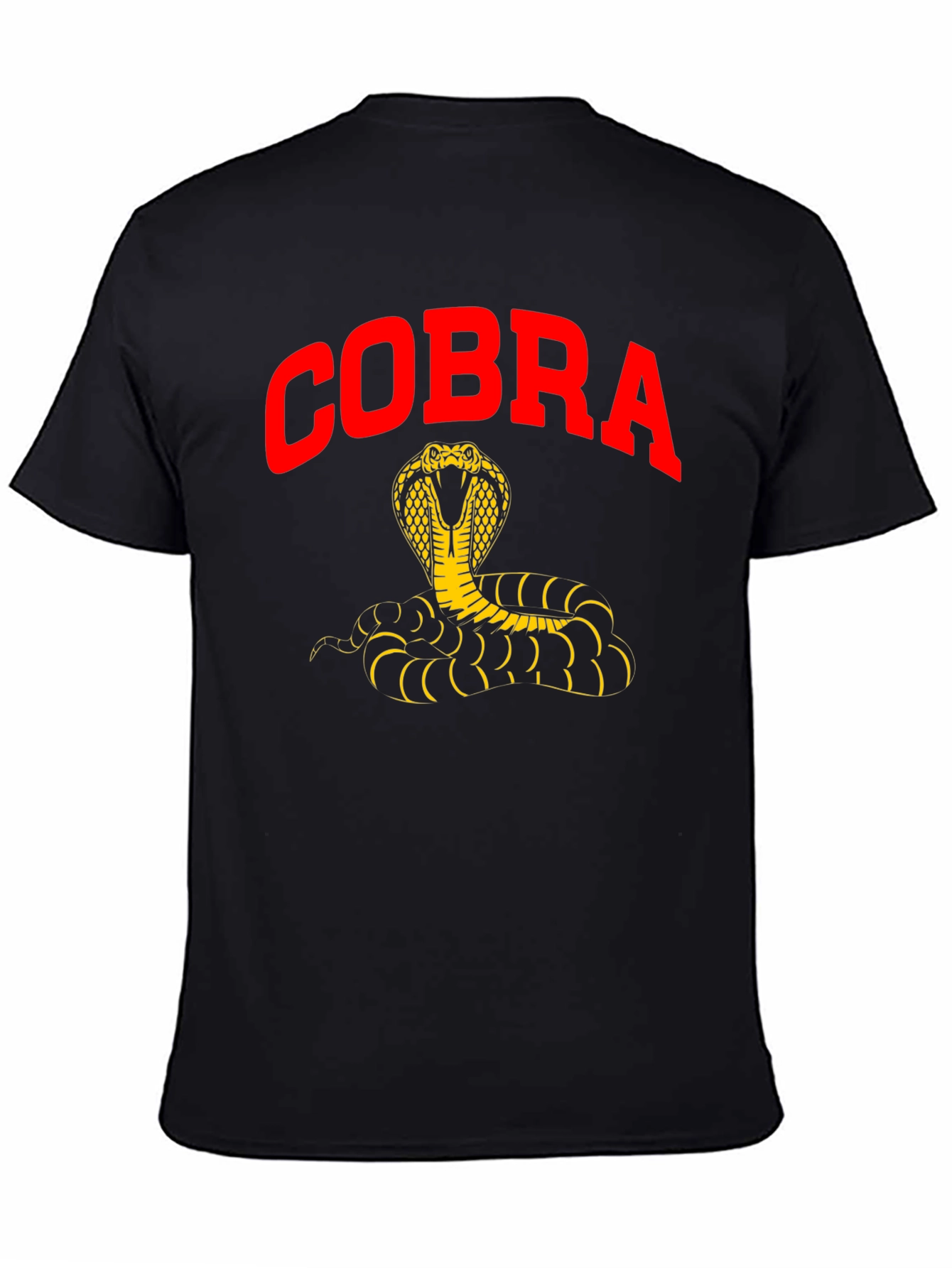 Cobra Graphic T-Shirt - Mens Black Tee