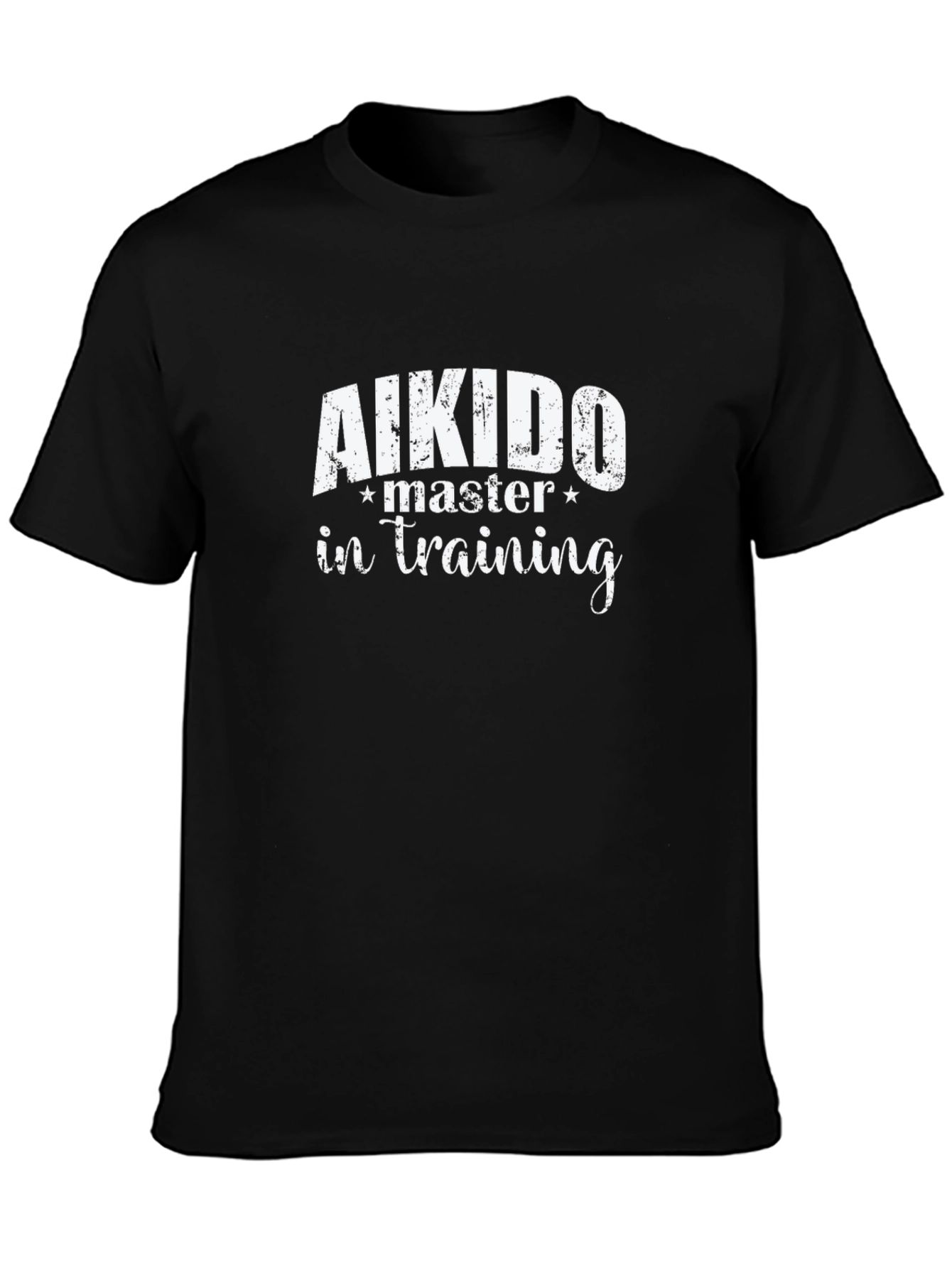 Aikido Master in Training Black T-Shirt