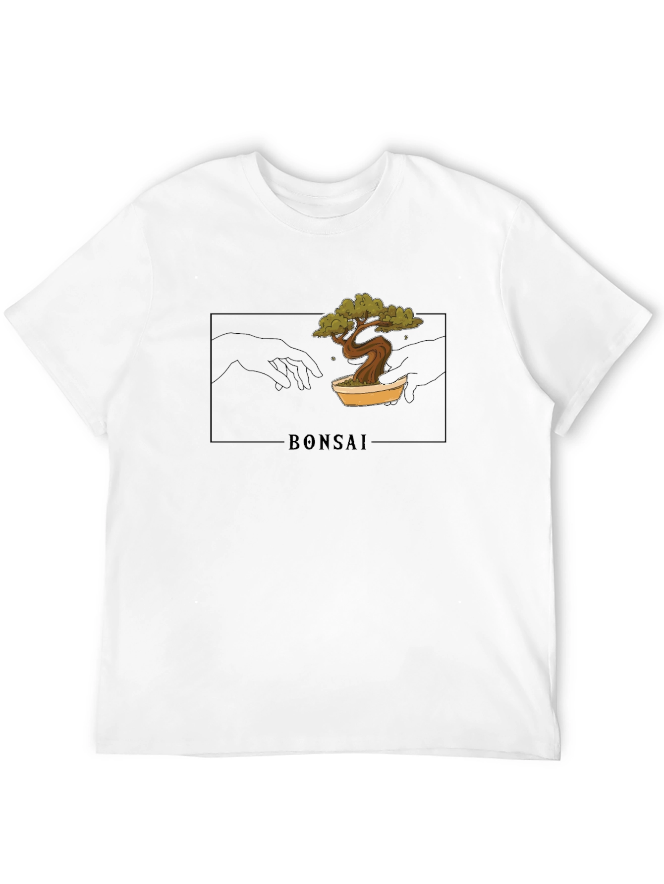 Bonsai Creation Graphic Tee - Black Unisex T-Shirt
